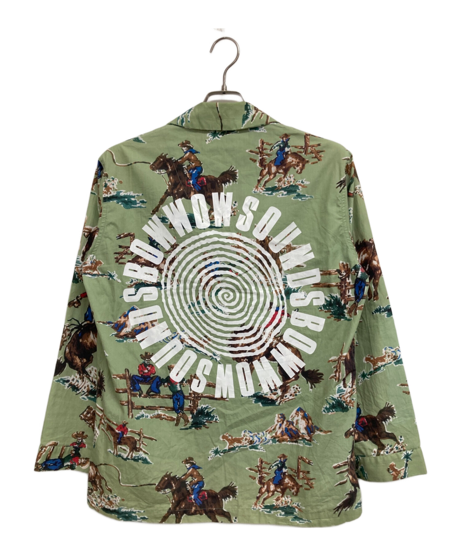 中古・古着通販】BOWWOW (バウワウ) “KURT COWBOY” SHIRTS グリーン