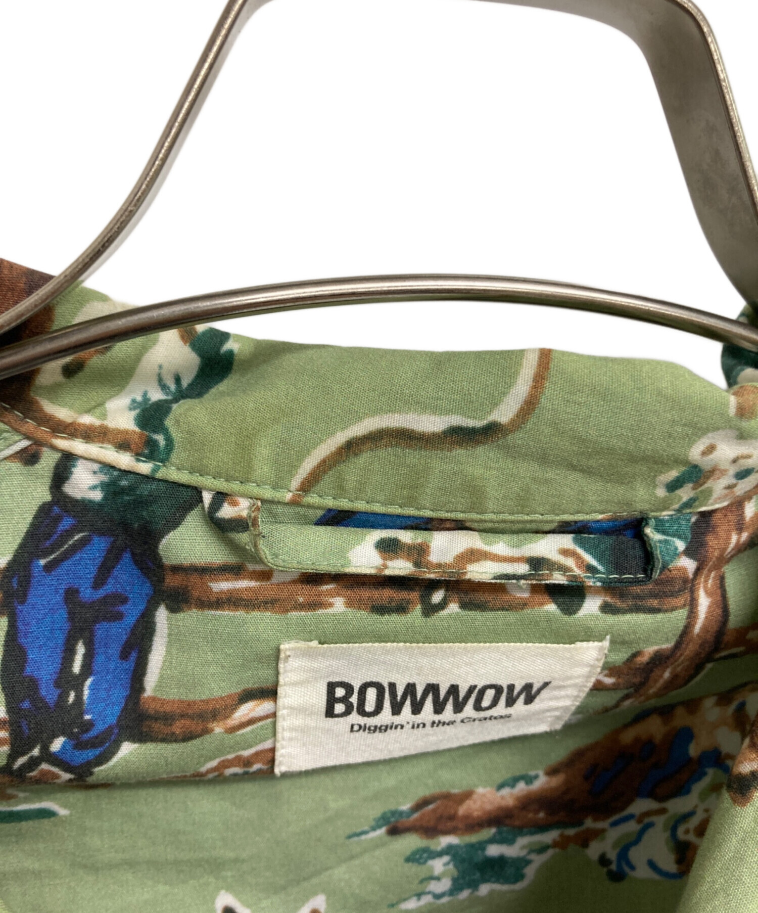 中古・古着通販】BOWWOW (バウワウ) “KURT COWBOY” SHIRTS グリーン
