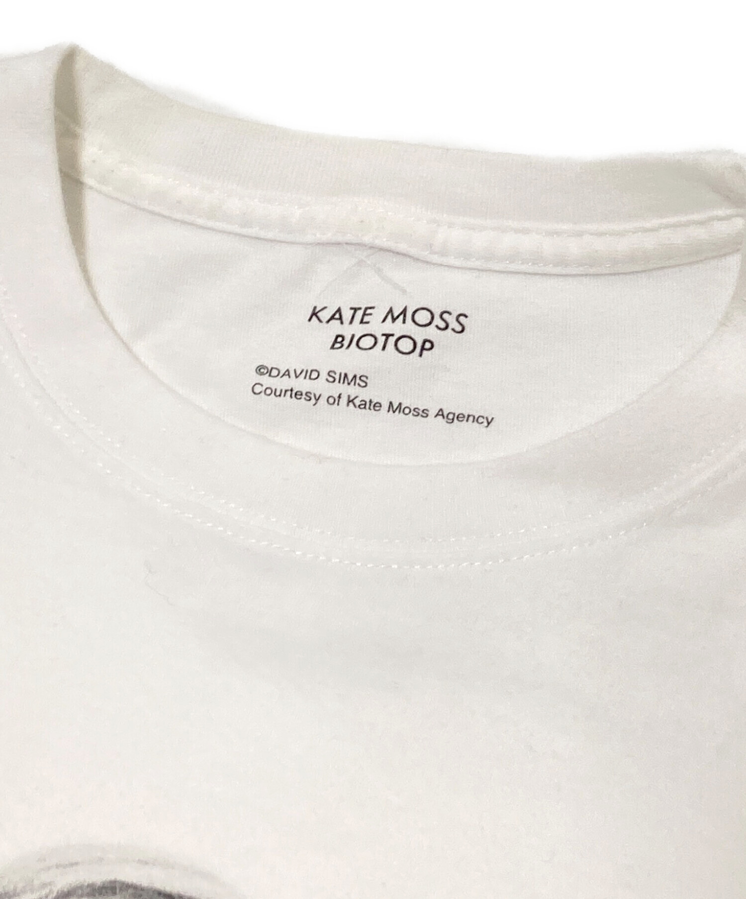 中古・古着通販】KATE MOSS (ケイト モス) David Sims Photo T-shirts