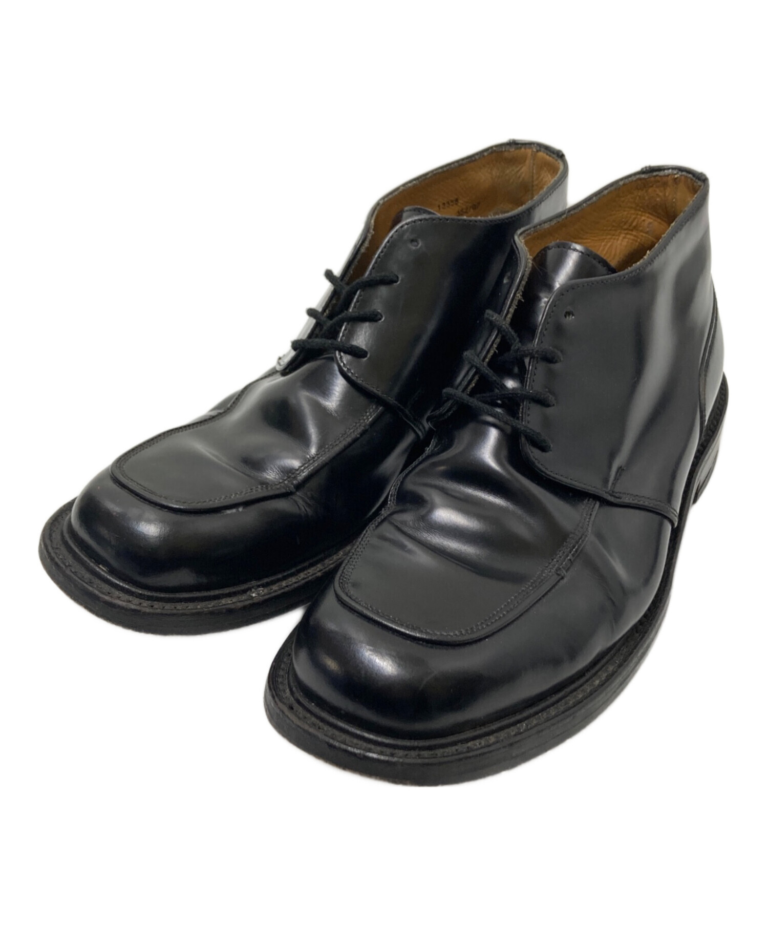 中古・古着通販】LOAKE (ローク) レザーシューズ ブラック サイズ:8