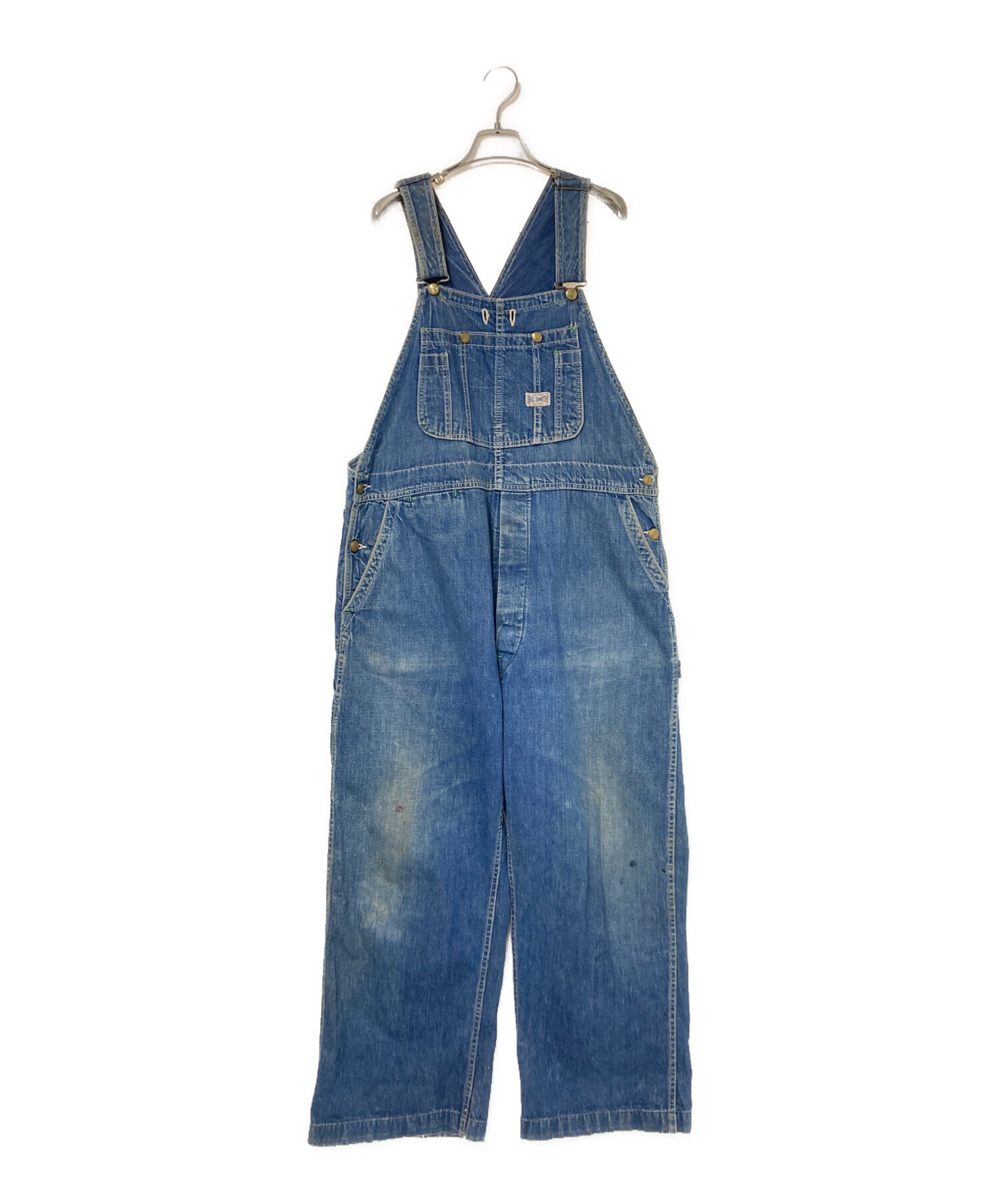 50s ヴィンテージ　オーバーオール　ビッグスミス　BIG SMITH 中古・古着通販】BIG SMITH (ビッグスミス) 50'Sデニムオーバーオール