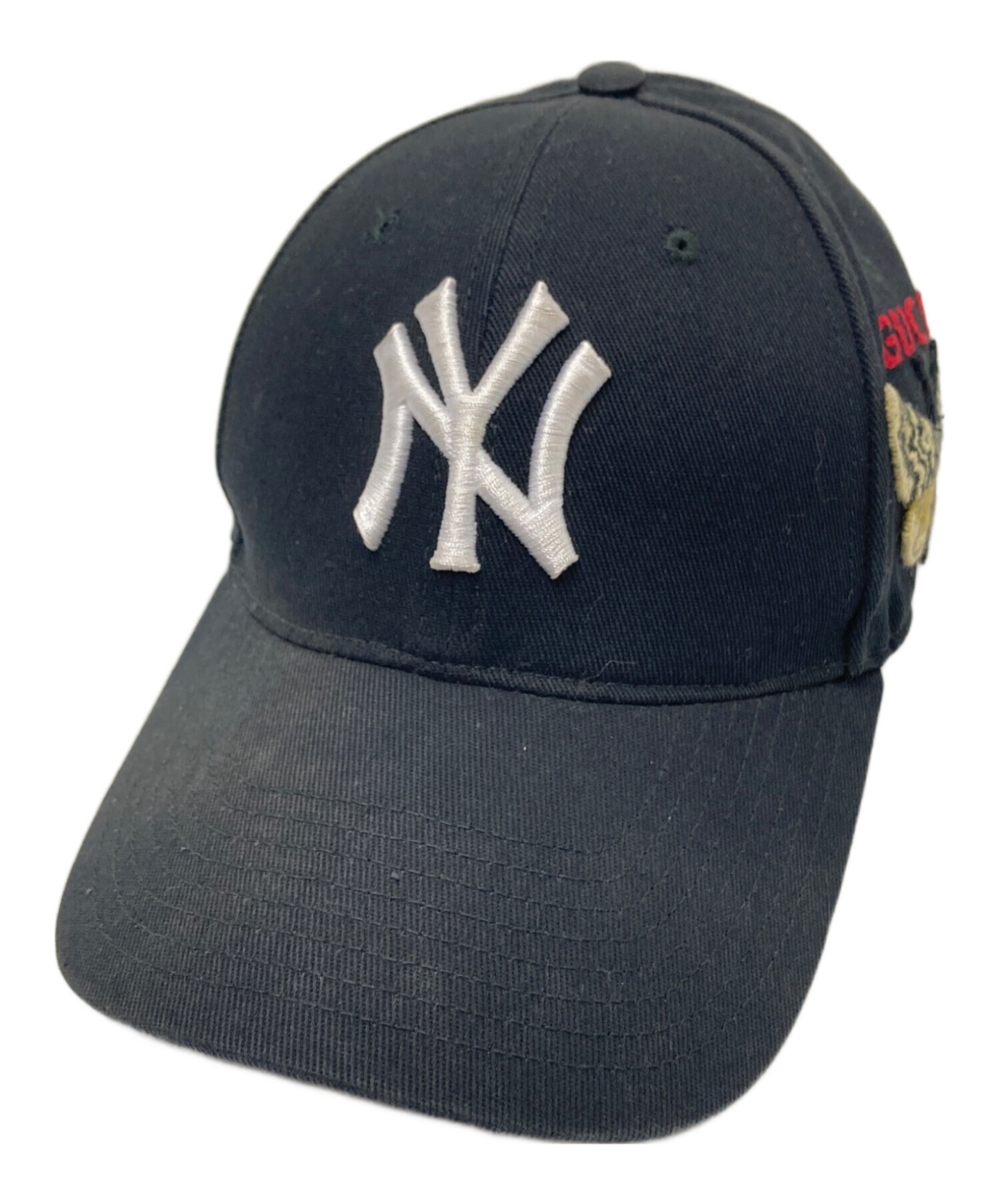 GUCCI ニューヨーク・ヤンキース NY ベースボールキャップ 楽天市場】GUCCI グッチ NY YANKEES ニューヨークヤンキース キャップ