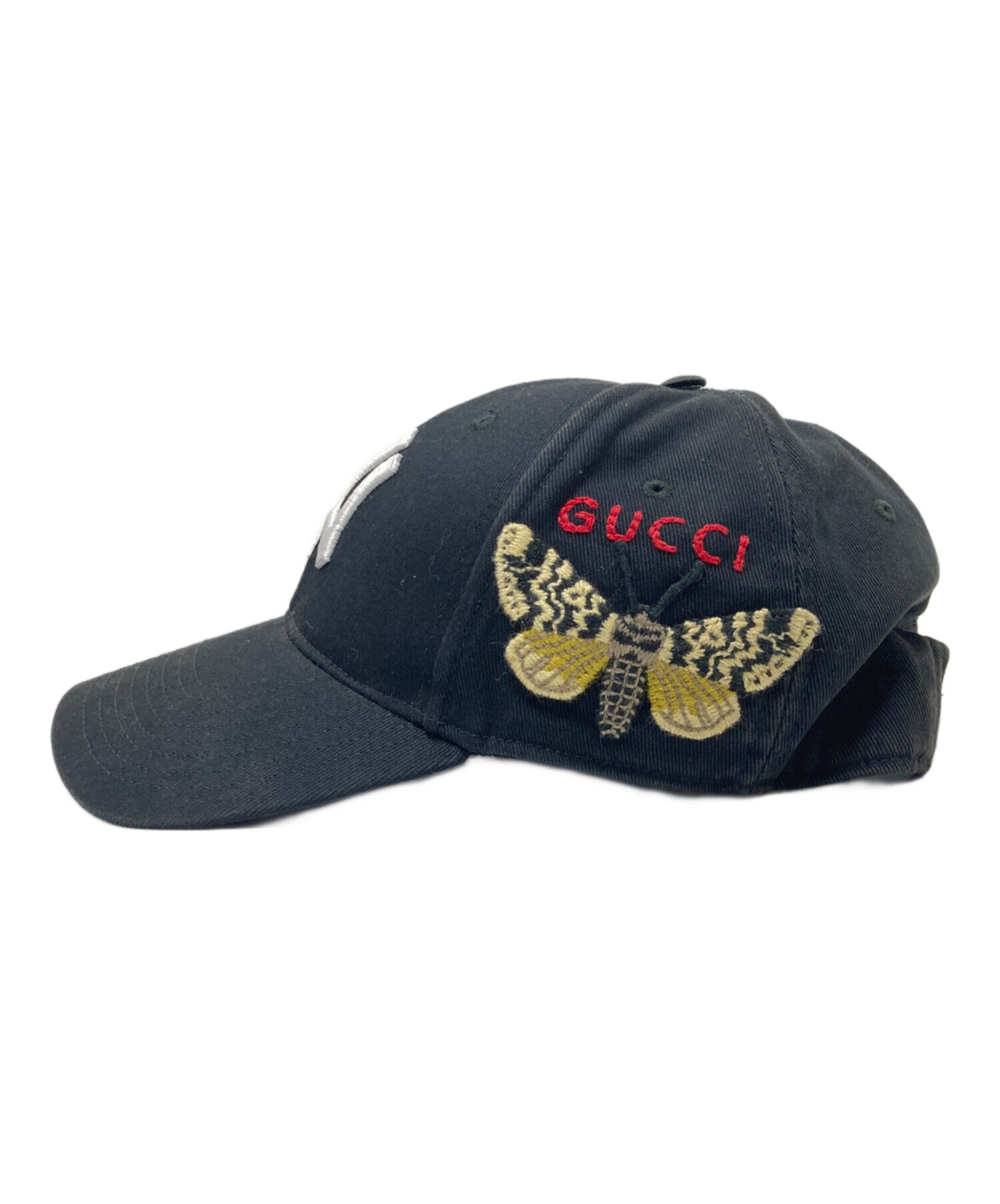 GUCCI ニューヨーク・ヤンキース NY ベースボールキャップ 楽天市場】GUCCI グッチ NY YANKEES ニューヨークヤンキース キャップ