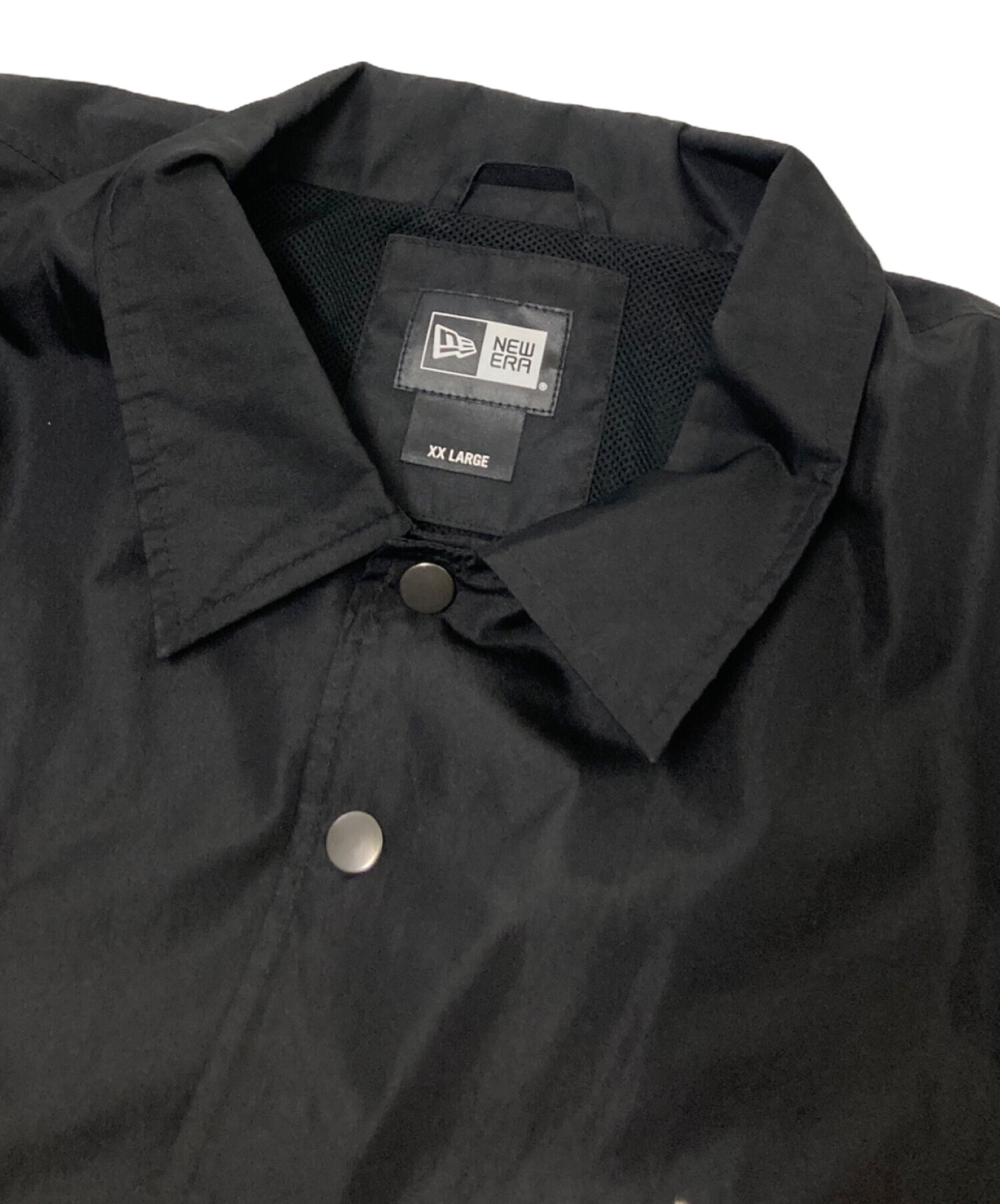 中古・古着通販】New Era (ニューエラ) コーチジャケット ブラック