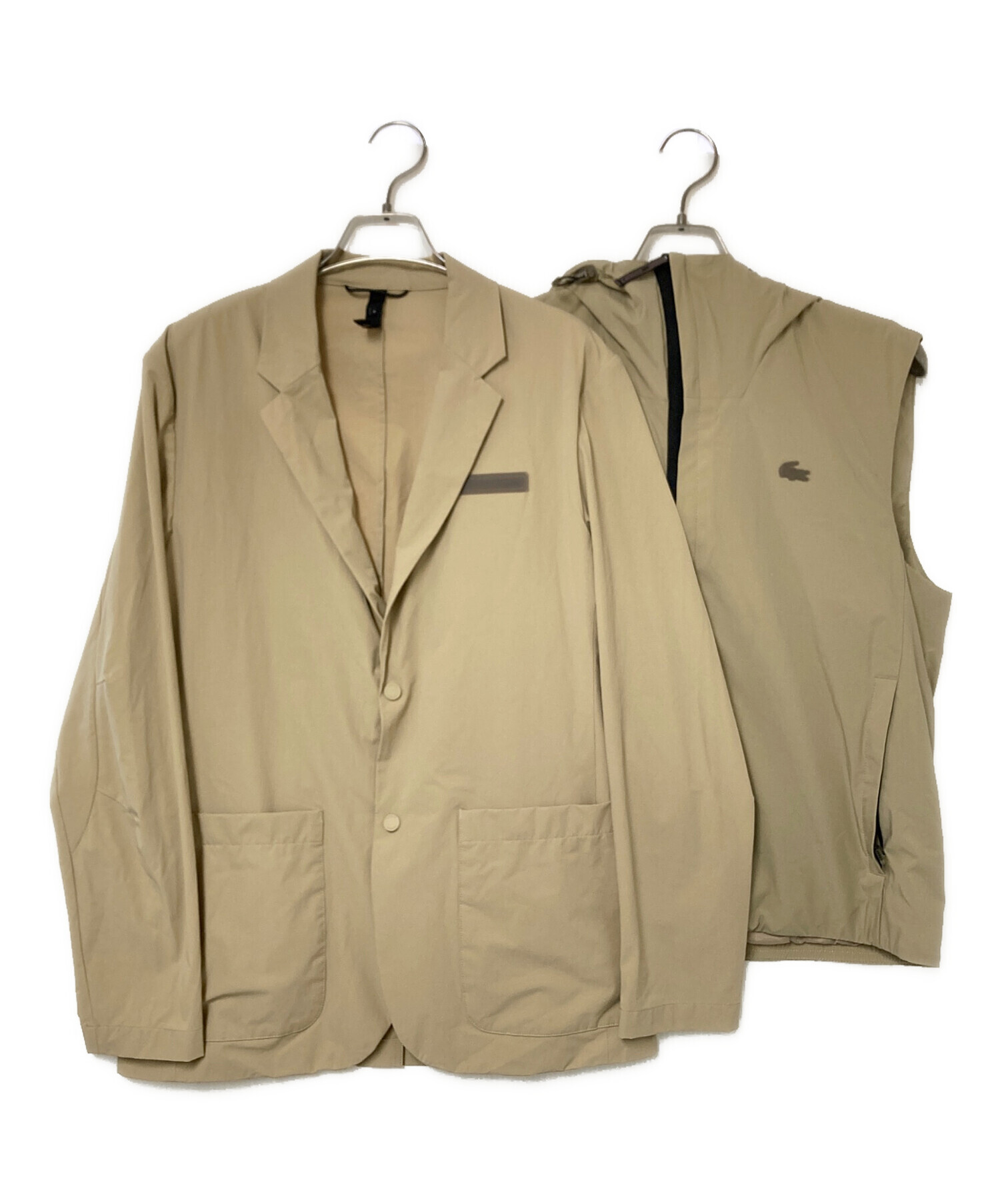 中古・古着通販】LACOSTE (ラコステ) 3in1 テックジャケット ベージュ