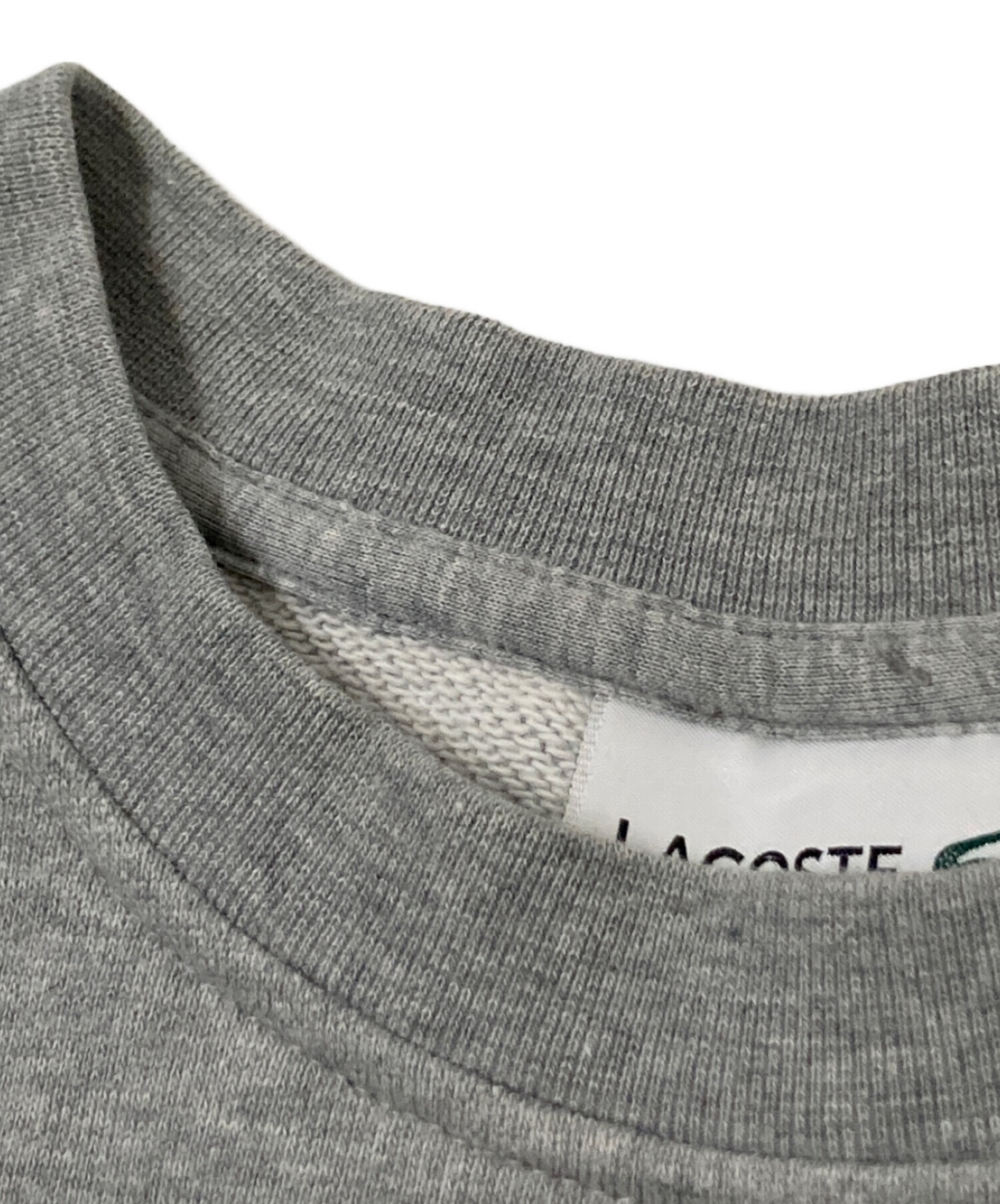 中古・古着通販】LACOSTE (ラコステ) スクリプトネームプリントクルー 