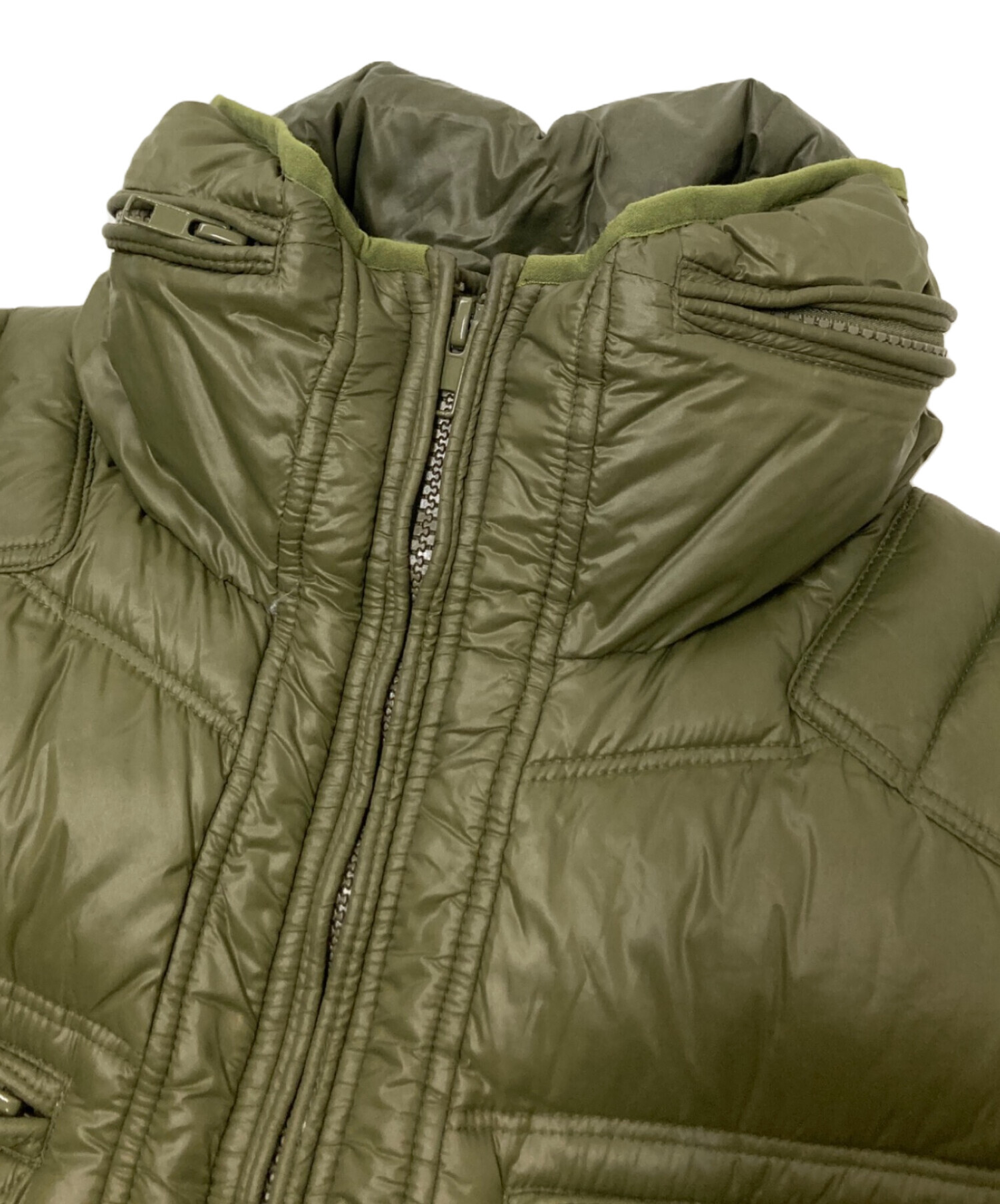 中古・古着通販】DIESEL (ディーゼル) ダウンジャケット グリーン