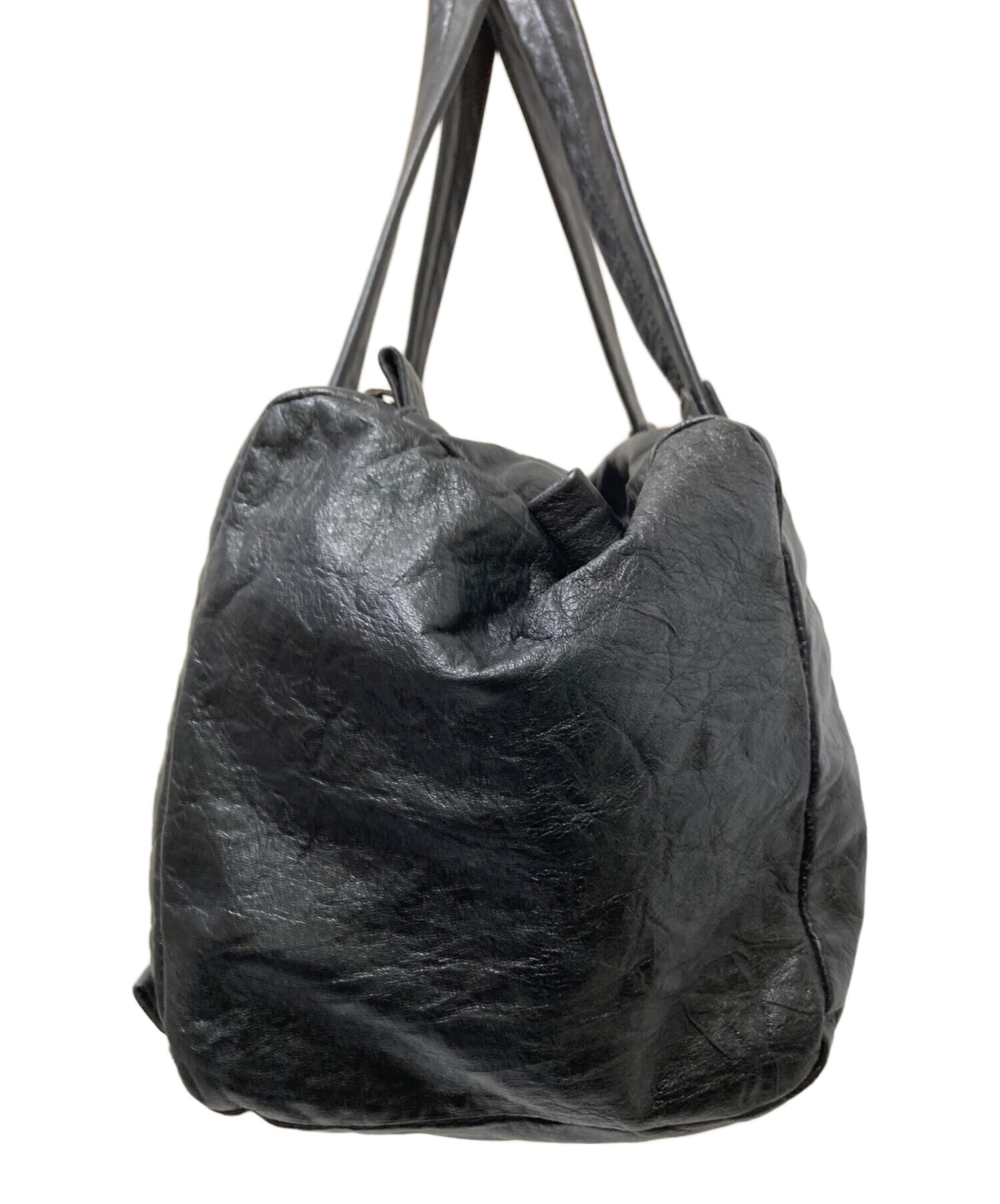 SEE 再×7お値下げ品！ 美品 Chloe ブラックボストンバッグ BY CHLOE