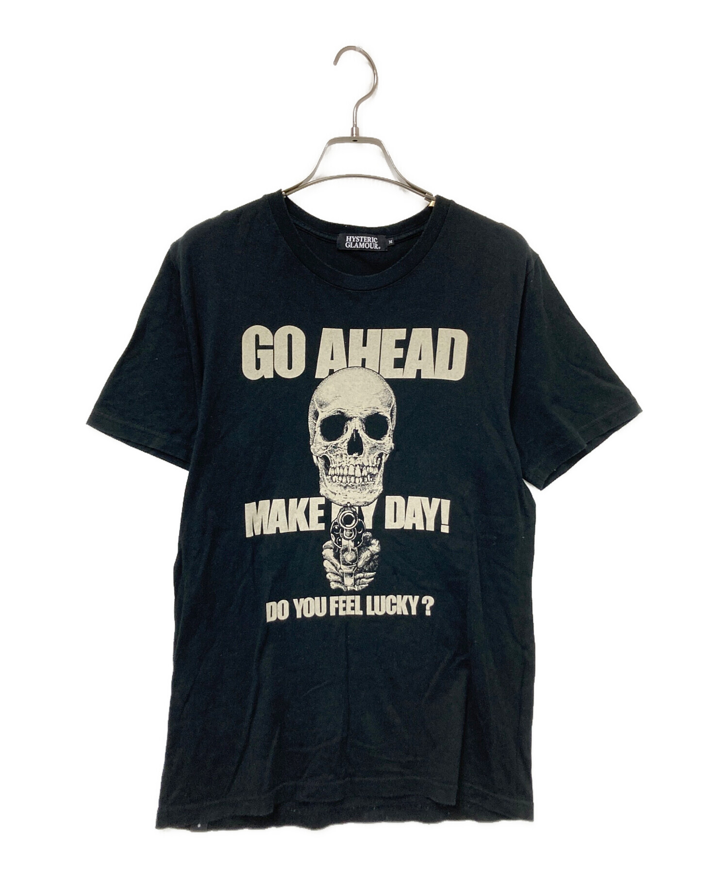 HYSTERIC GLAMOUR スカルプリント Tシャツ 中古・古着通販】Hysteric Glamour (ヒステリックグラマー) スカル