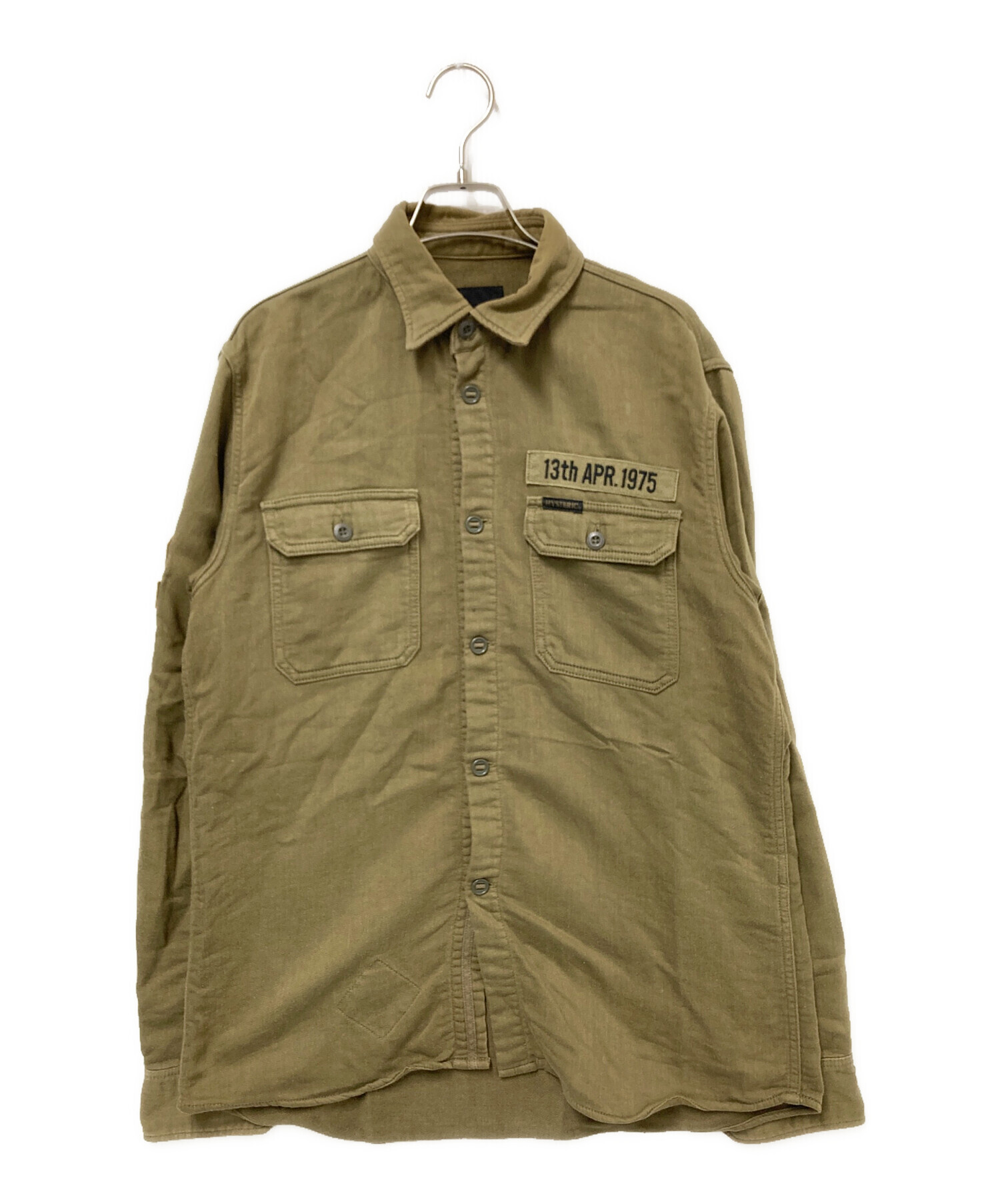 ヒステリックグラマー　ミリタリーシャツ サイズM 中古・古着通販】Hysteric Glamour (ヒステリックグラマー) ミリタリー