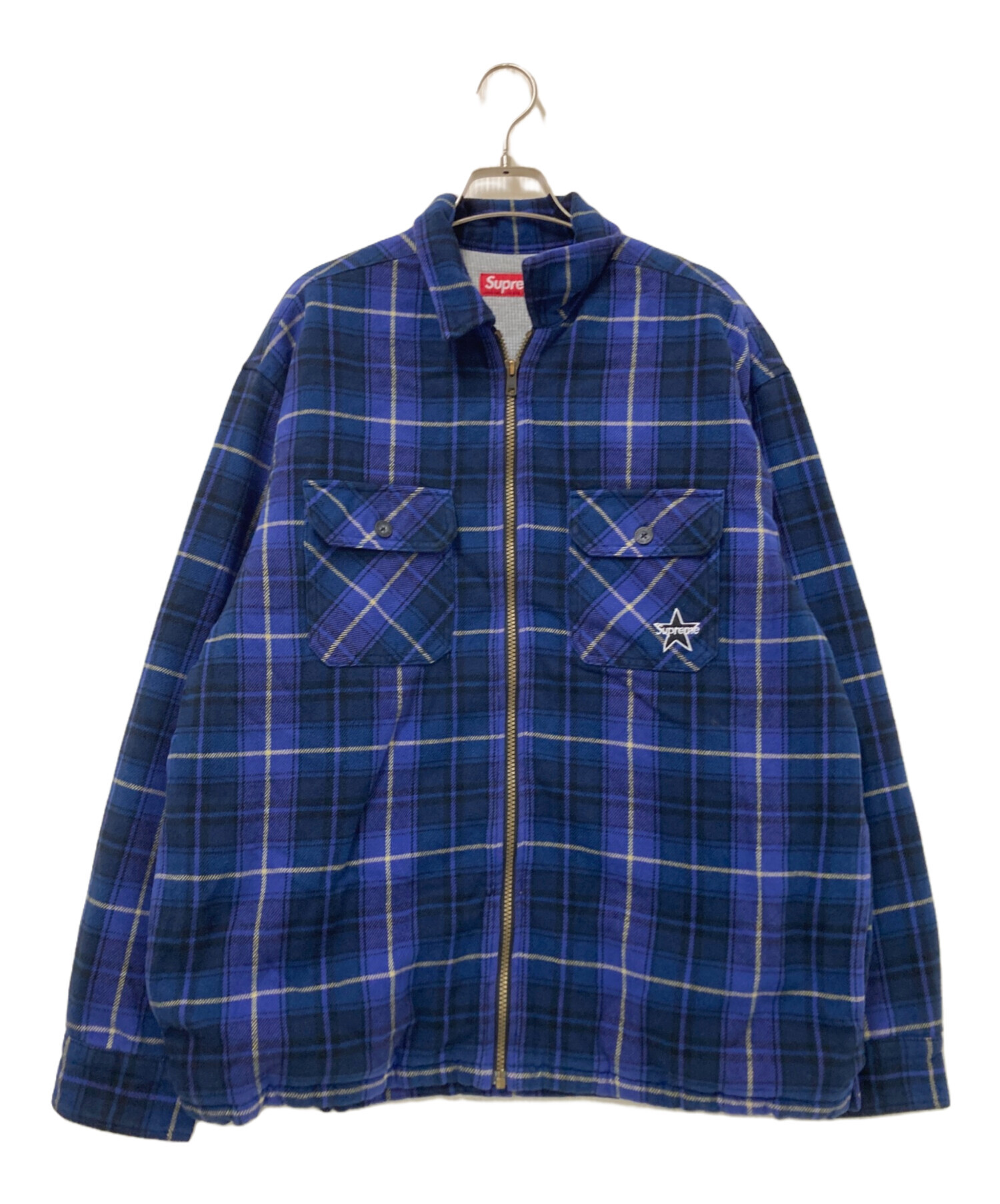 中古・古着通販】SUPREME (シュプリーム) Thermal Lined Zip Flannel