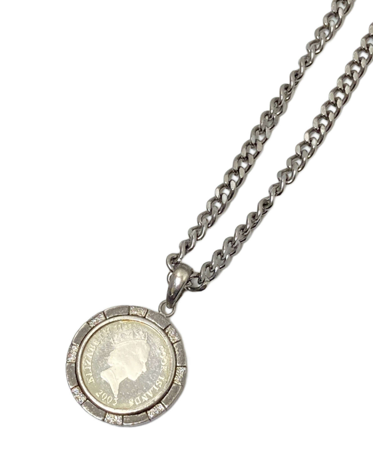 專用です　ラッセン シルバー  トップ ドルフィン ネックレス 中古・古着通販】USED (ユーズド) ラッセンドルフィンコインネックレス
