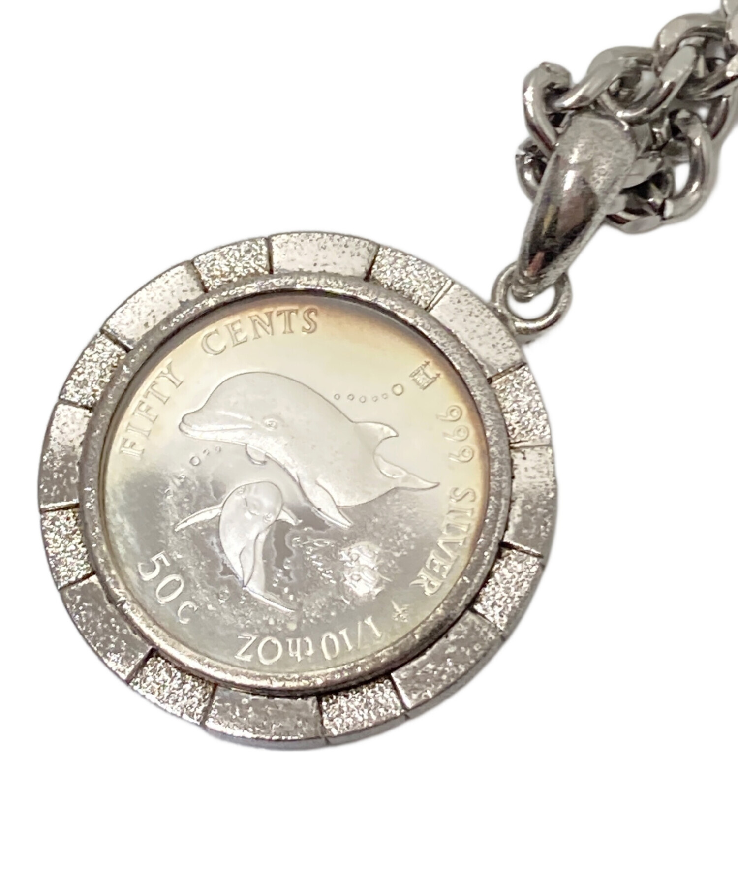 專用です　ラッセン シルバー  トップ ドルフィン ネックレス 中古・古着通販】USED (ユーズド) ラッセンドルフィンコインネックレス