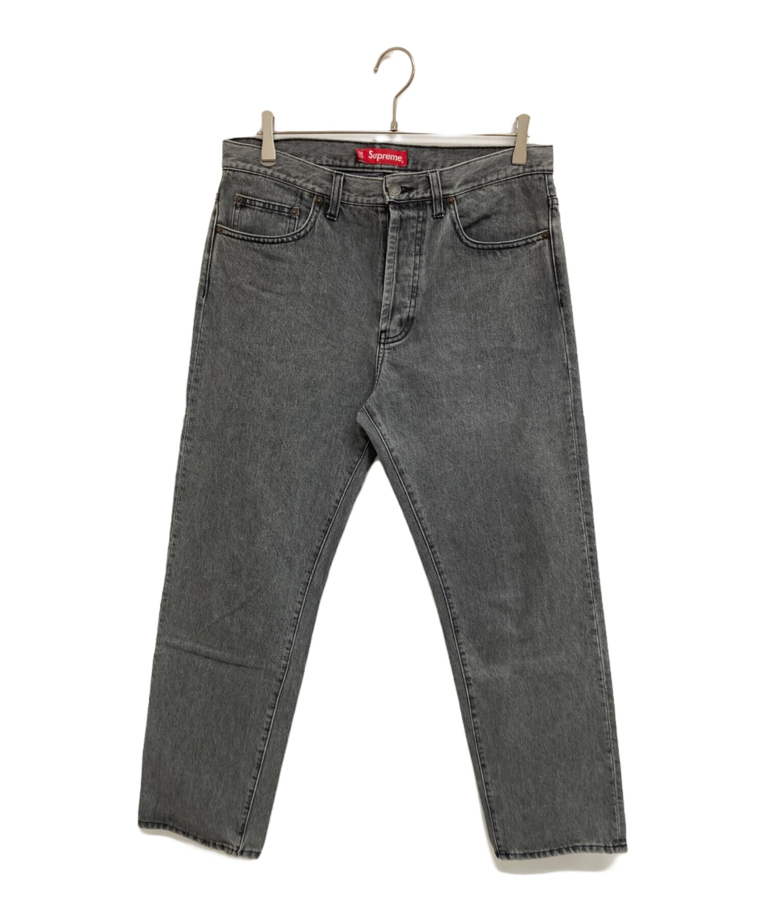 Supreme ダークグレー デニム 32 中古・古着通販】SUPREME (シュプリーム) Regular Jean/レギュラー