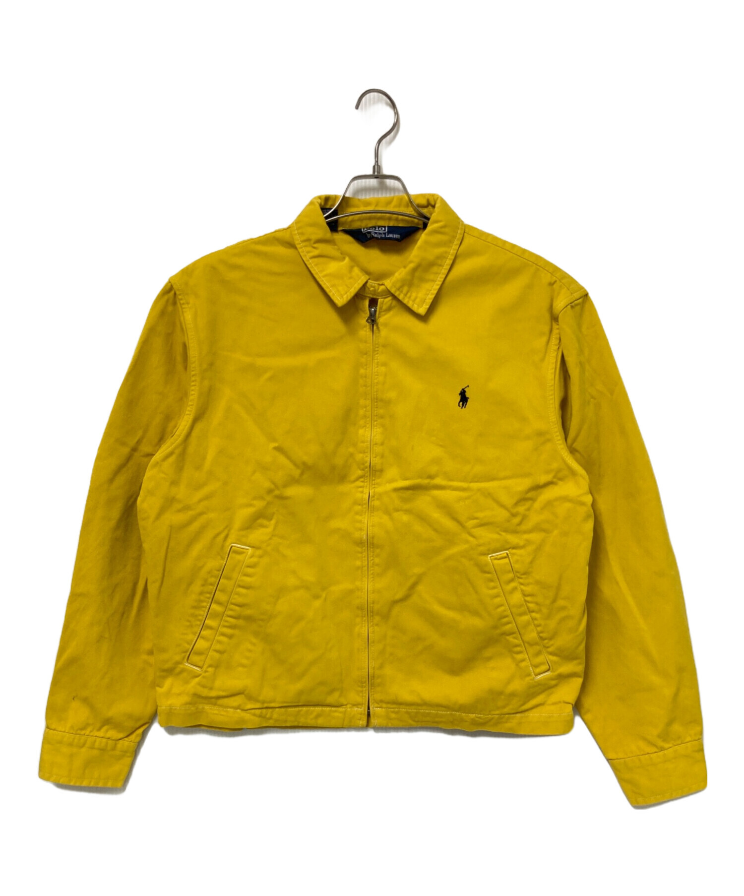 ポロラルフローレン スイングトップ ドリズラー ジャケット イエロー L 中古・古着通販】POLO RALPH LAUREN (ポロ・ラルフローレン) スイング
