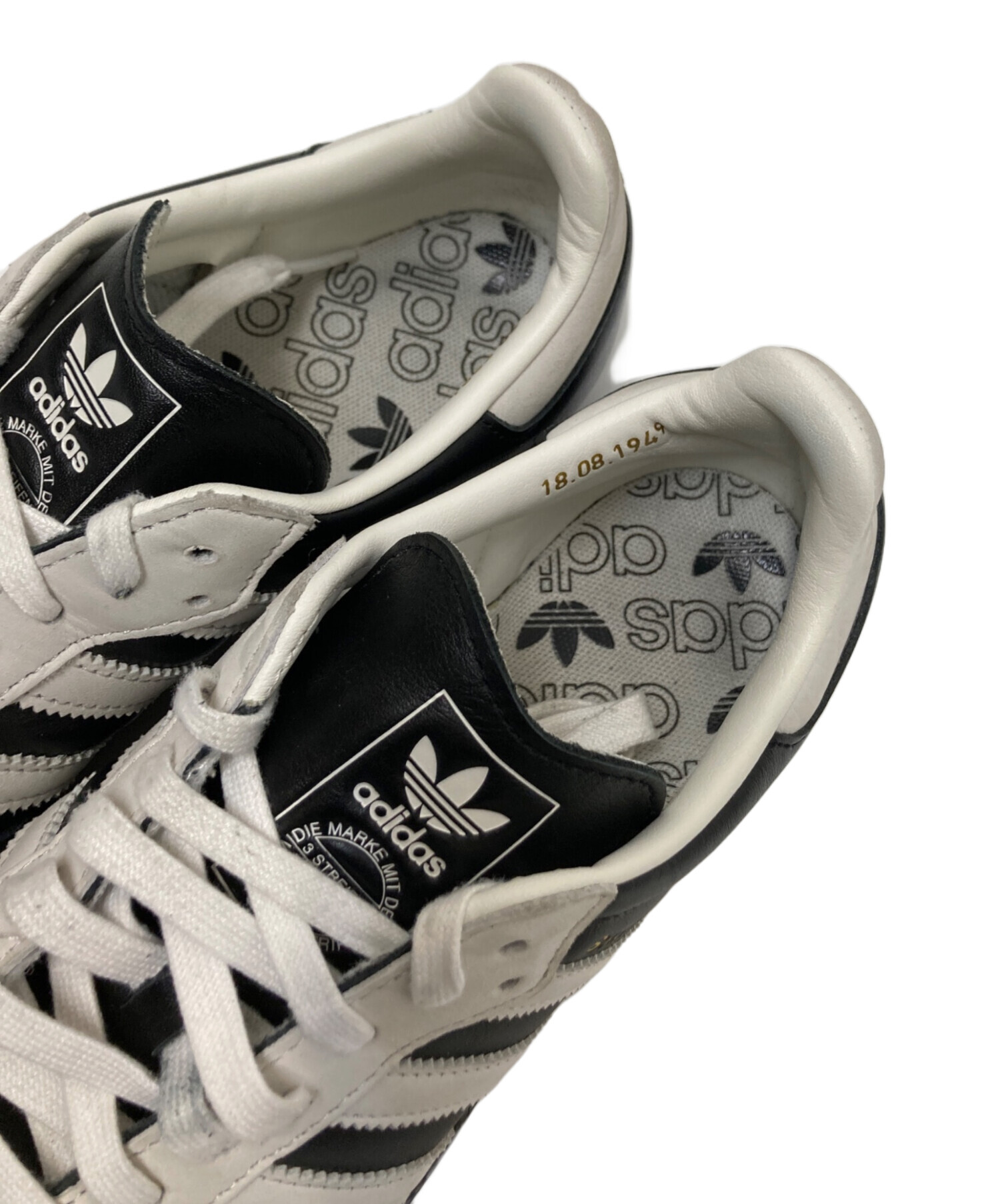 中古・古着通販】adidas (アディダス) SAMBA OG ブラック サイズ:26.0 
