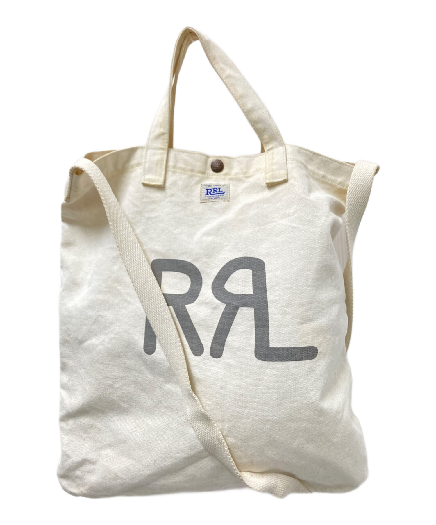 中古・古着通販】RRL (ダブルアールエル) 2WAYマーケットトートバッグ 
