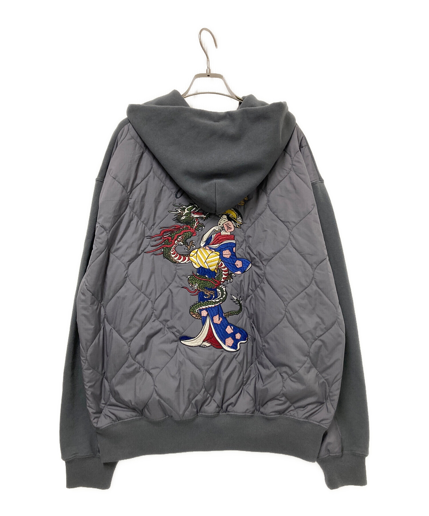 中古・古着通販】Schott (ショット) バック刺繍キルティングパーカー