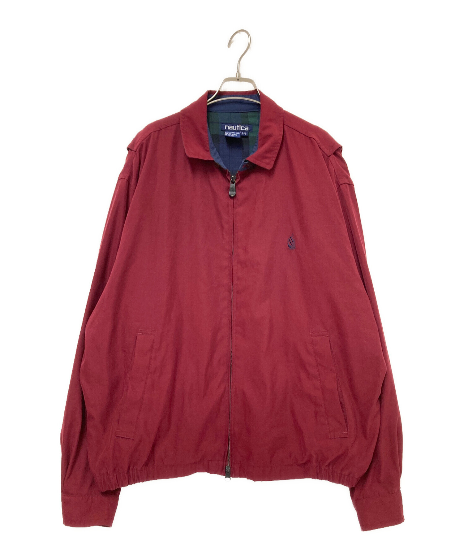 中古・古着通販】NAUTICA (ノーティカ) スイングトップ レッド サイズ 