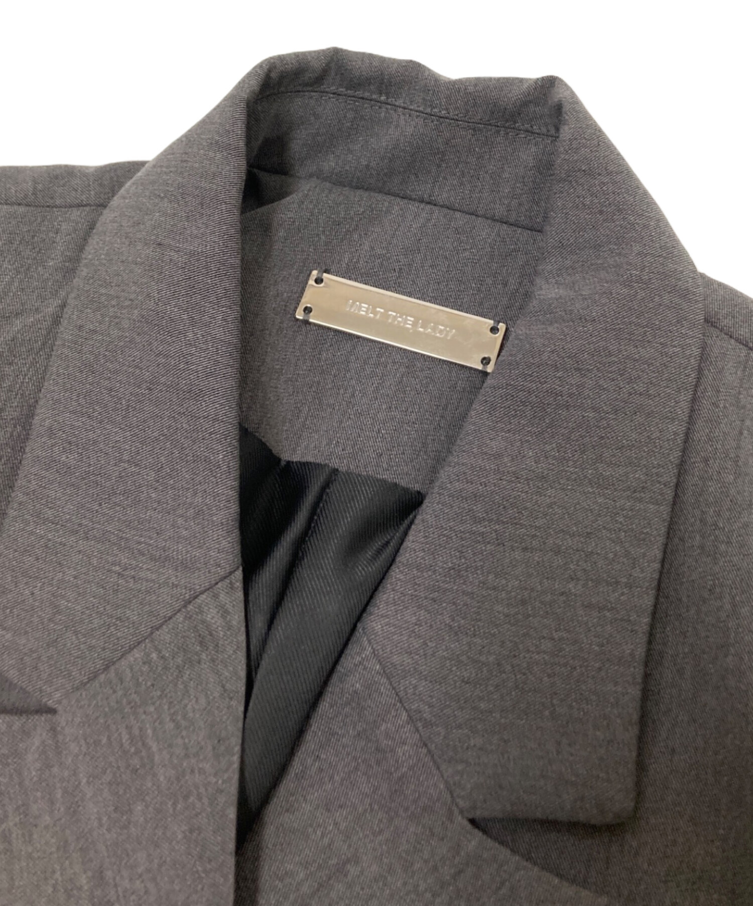 中古・古着通販】melt the lady (メルトザレディ) thick belt jacket