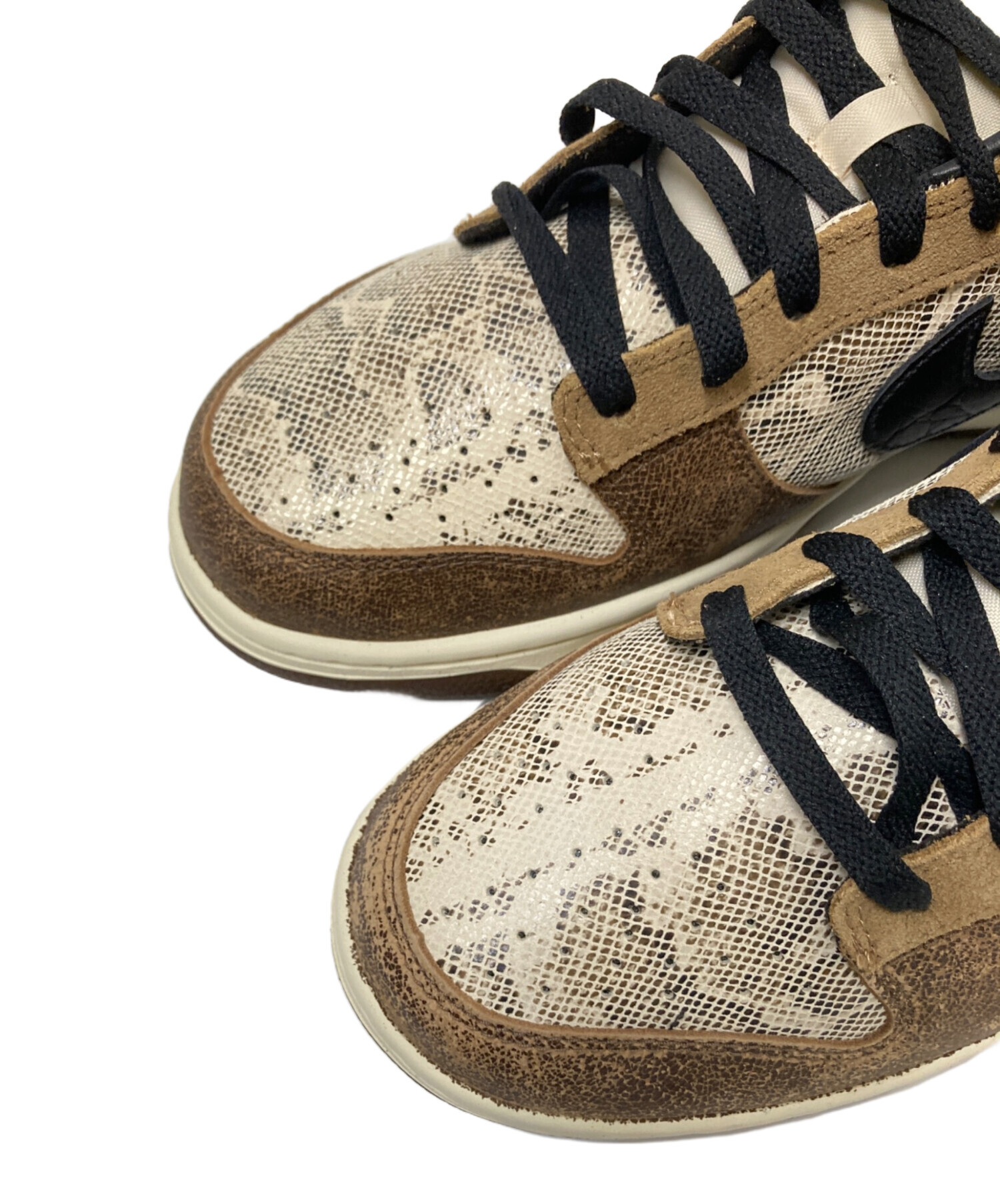中古・古着通販】NIKE (ナイキ) DUNK LOW PRM Head 2 Head ベージュ 