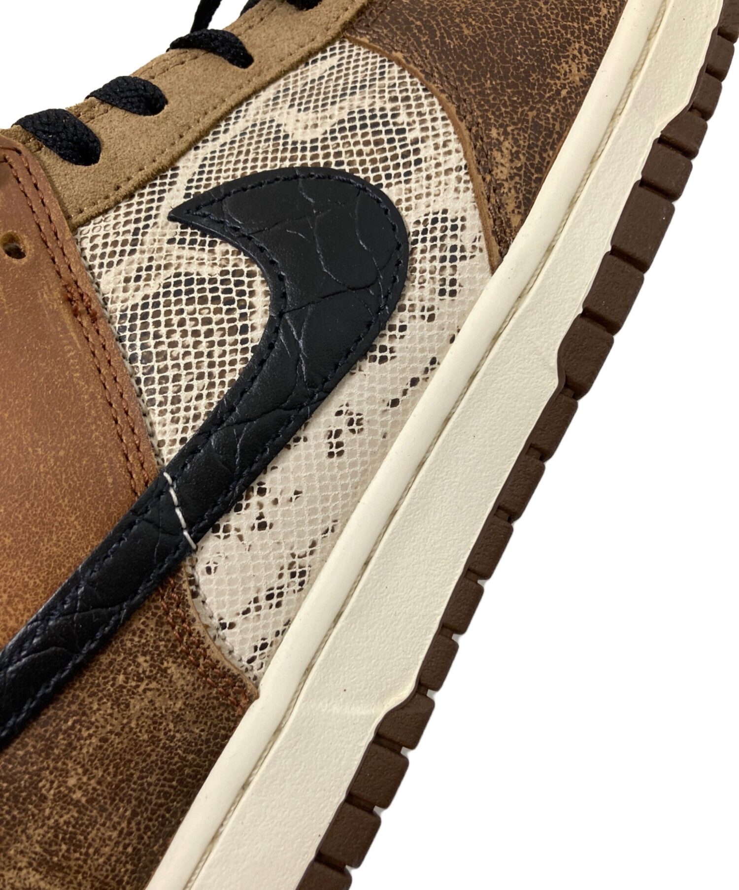 中古・古着通販】NIKE (ナイキ) DUNK LOW PRM Head 2 Head ベージュ 