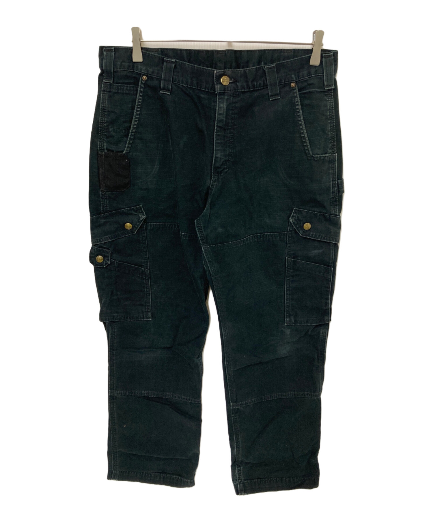 中古・古着通販】CarHartt (カーハート) カーゴパンツ ブラック サイズ