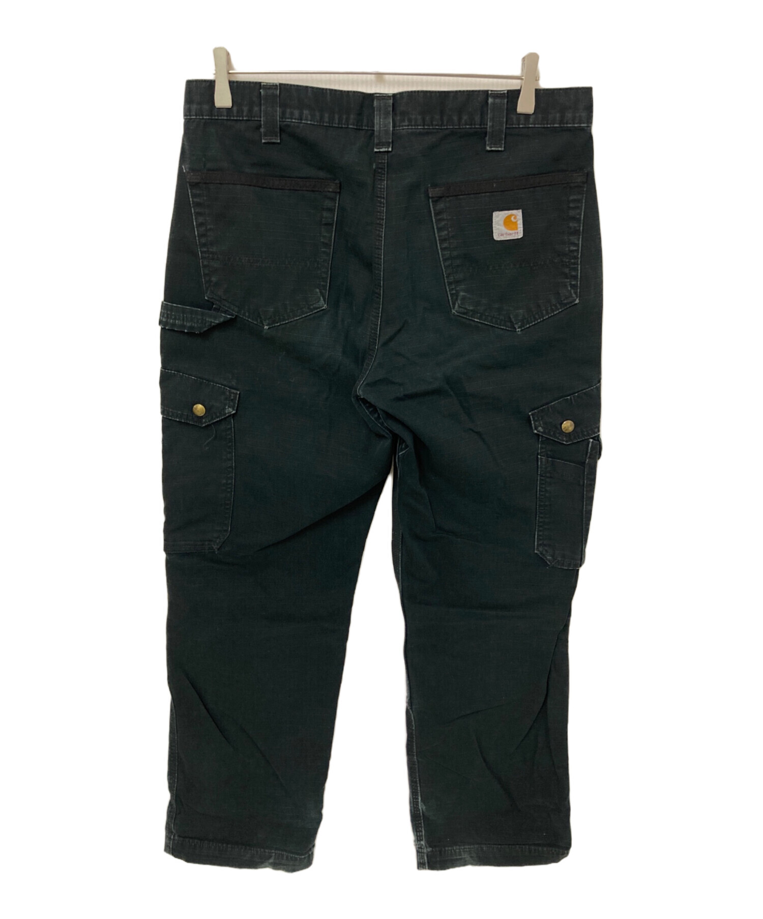 中古・古着通販】CarHartt (カーハート) カーゴパンツ ブラック サイズ