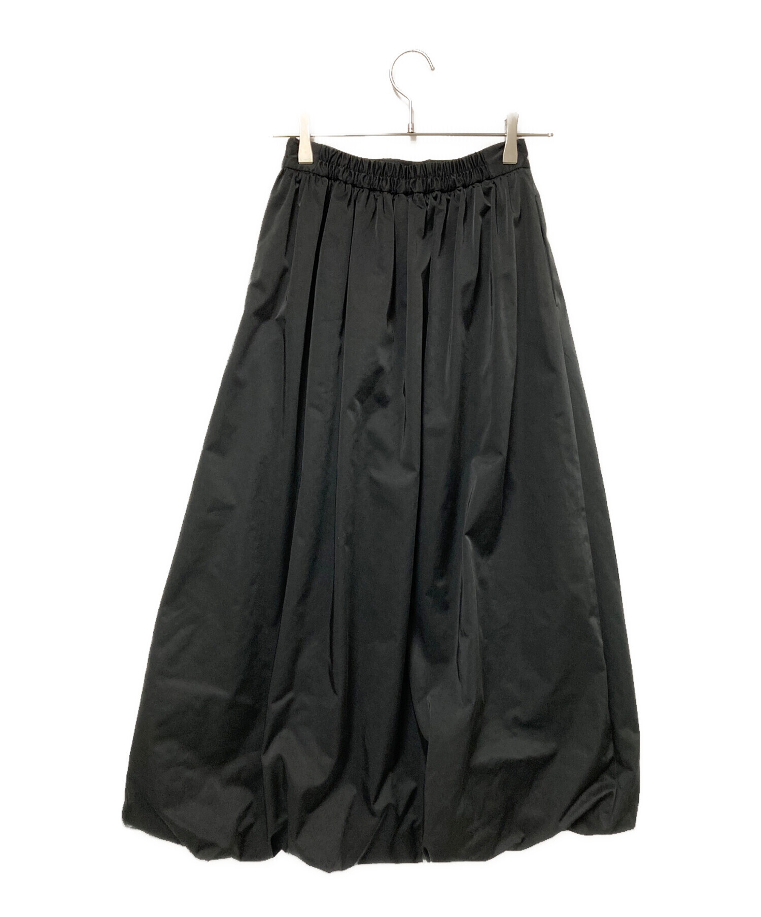 中古・古着通販】Ameri (アメリ) EMBROIDERY BALLOON SKIRT ブラック