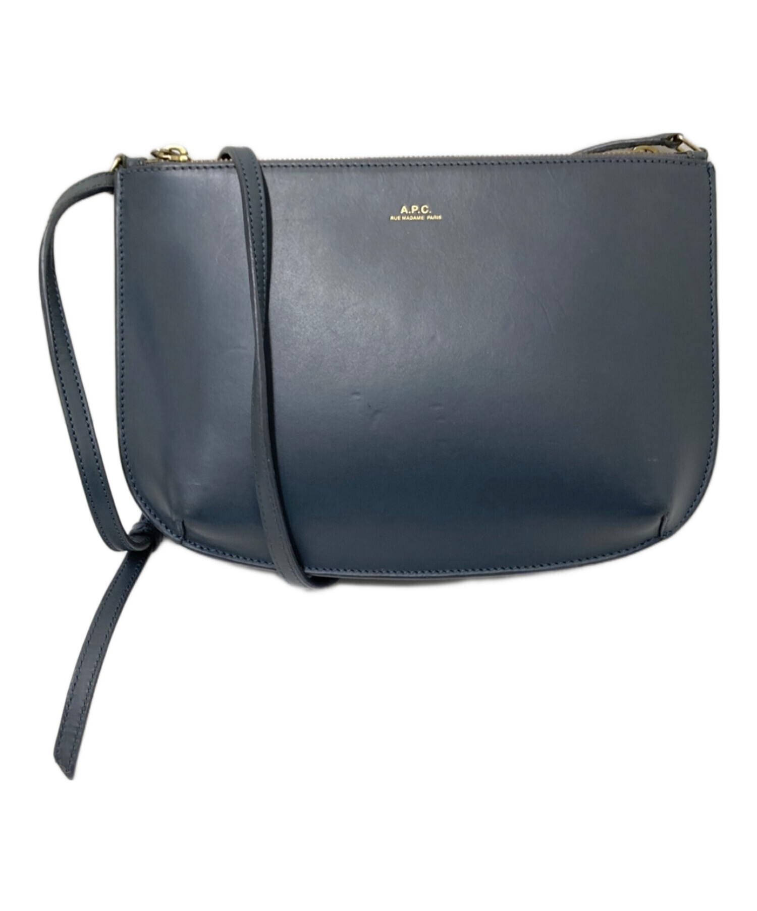 中古・古着通販】A.P.C. (アーペーセー) SARAHショルダーバッグ グレー 