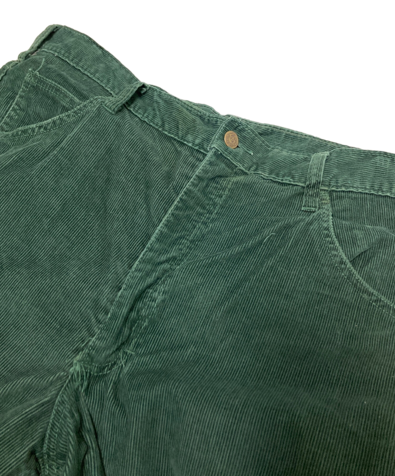 中古・古着通販】LEE (リー) コーデュロイパンツ グリーン サイズ:下記
