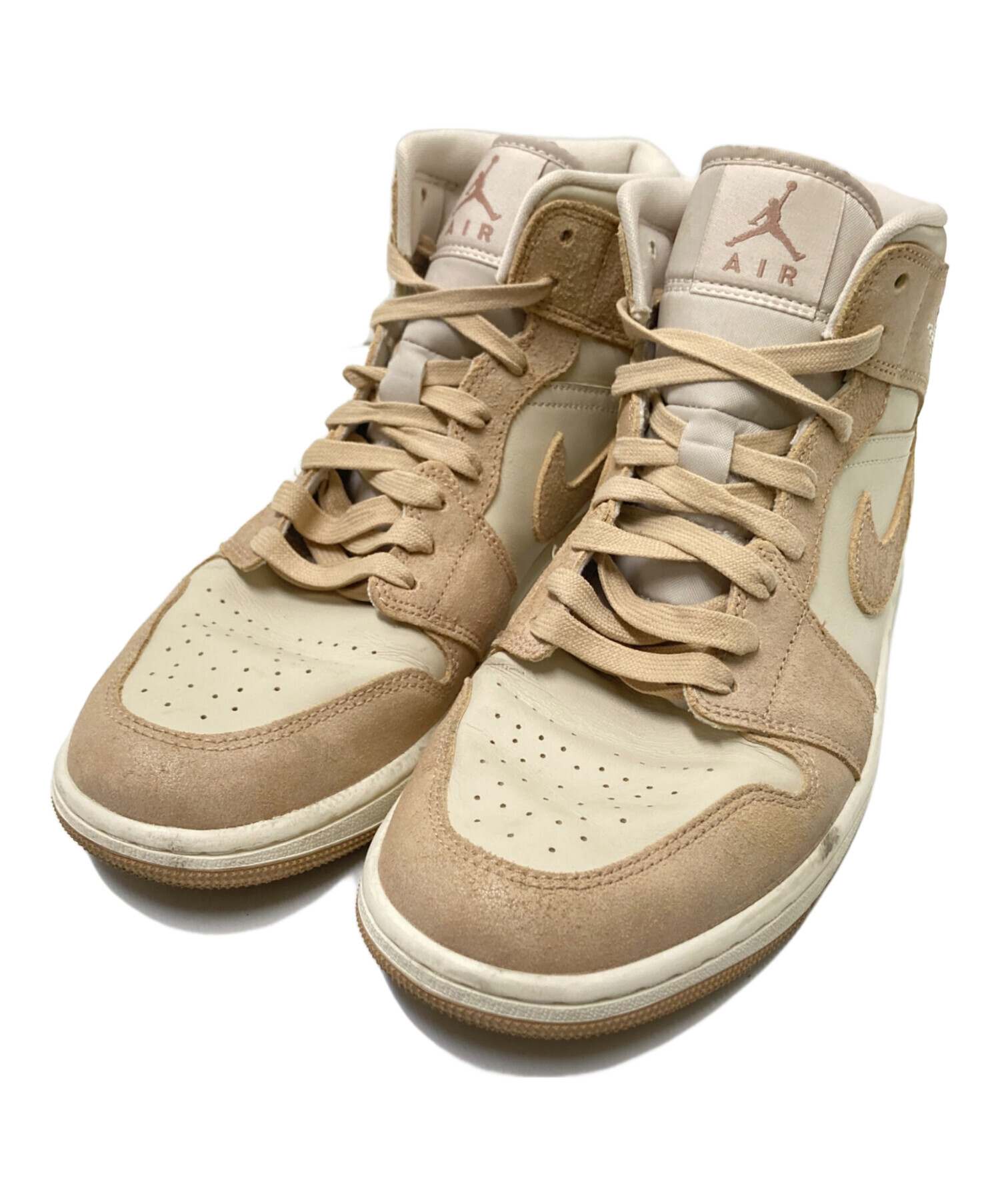 中古・古着通販】NIKE (ナイキ) Air Jordan 1 Mid SE ホワイト 