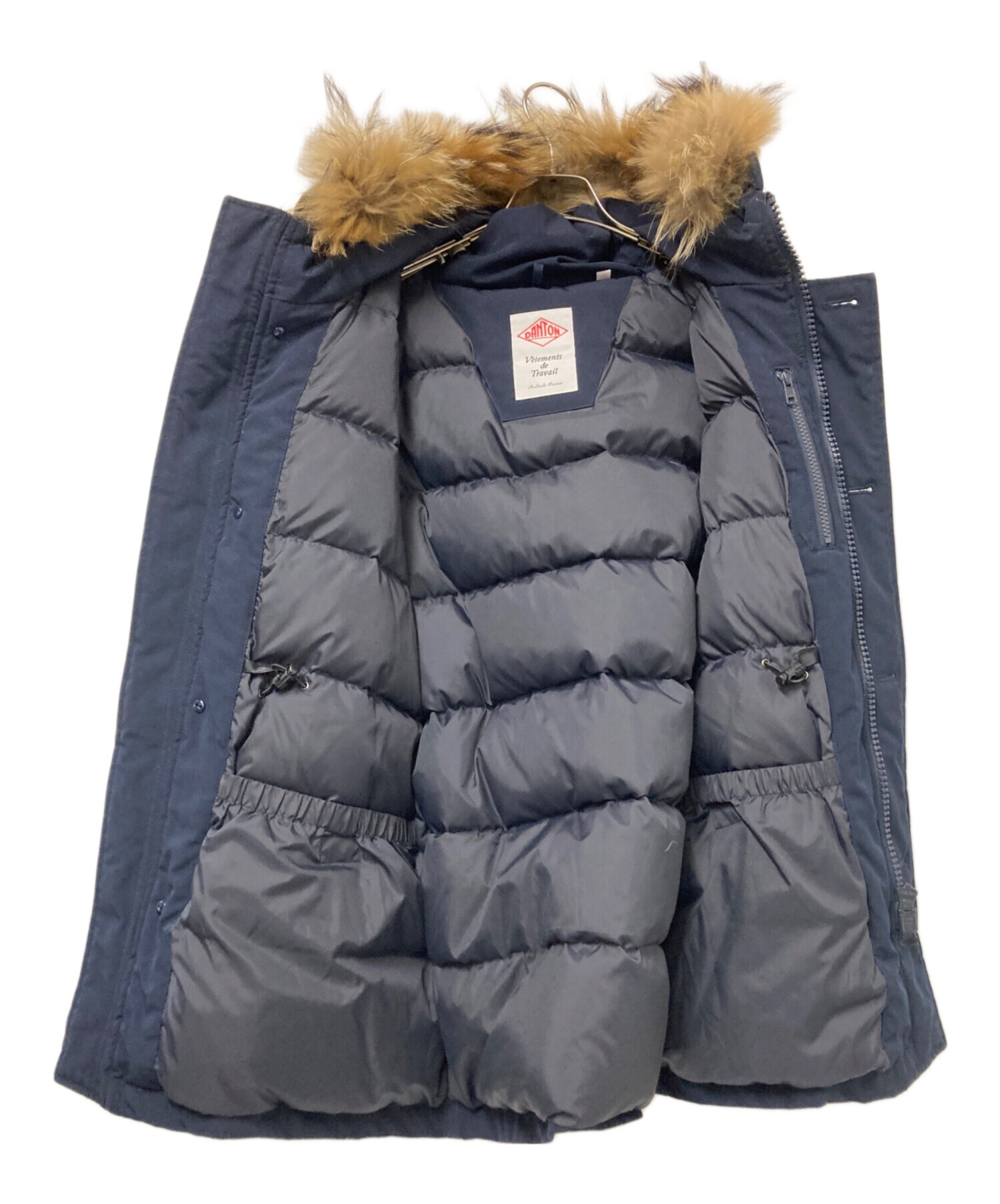 中古・古着通販】DANTON (ダントン) TASSAH DOWN JACKET ネイビー