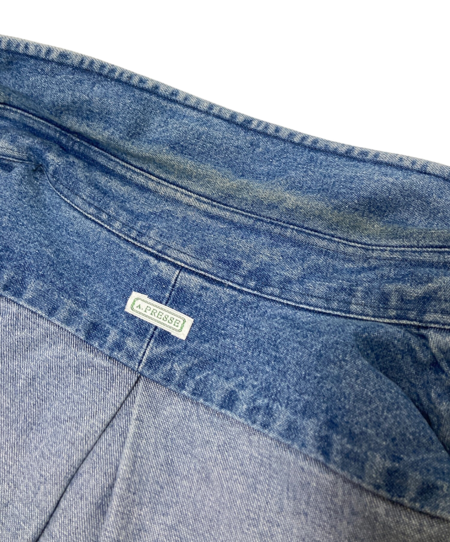 中古・古着通販】A.PRESSE (アプレッセ) BD Denim Shirt インディゴ