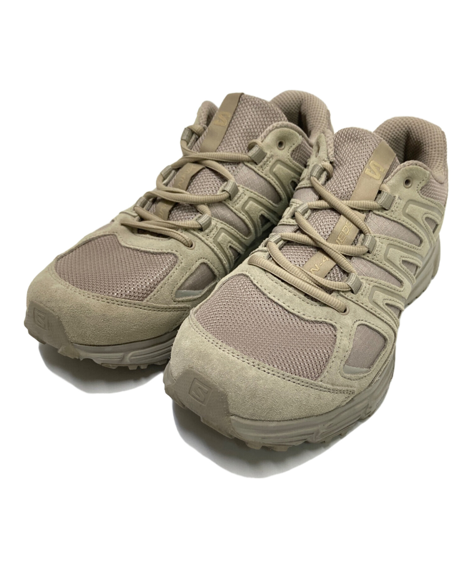 Salomon スニーカー 23.0 ベージュ 中古・古着通販】SALOMON (サロモン) ローカットスニーカー ベージュ