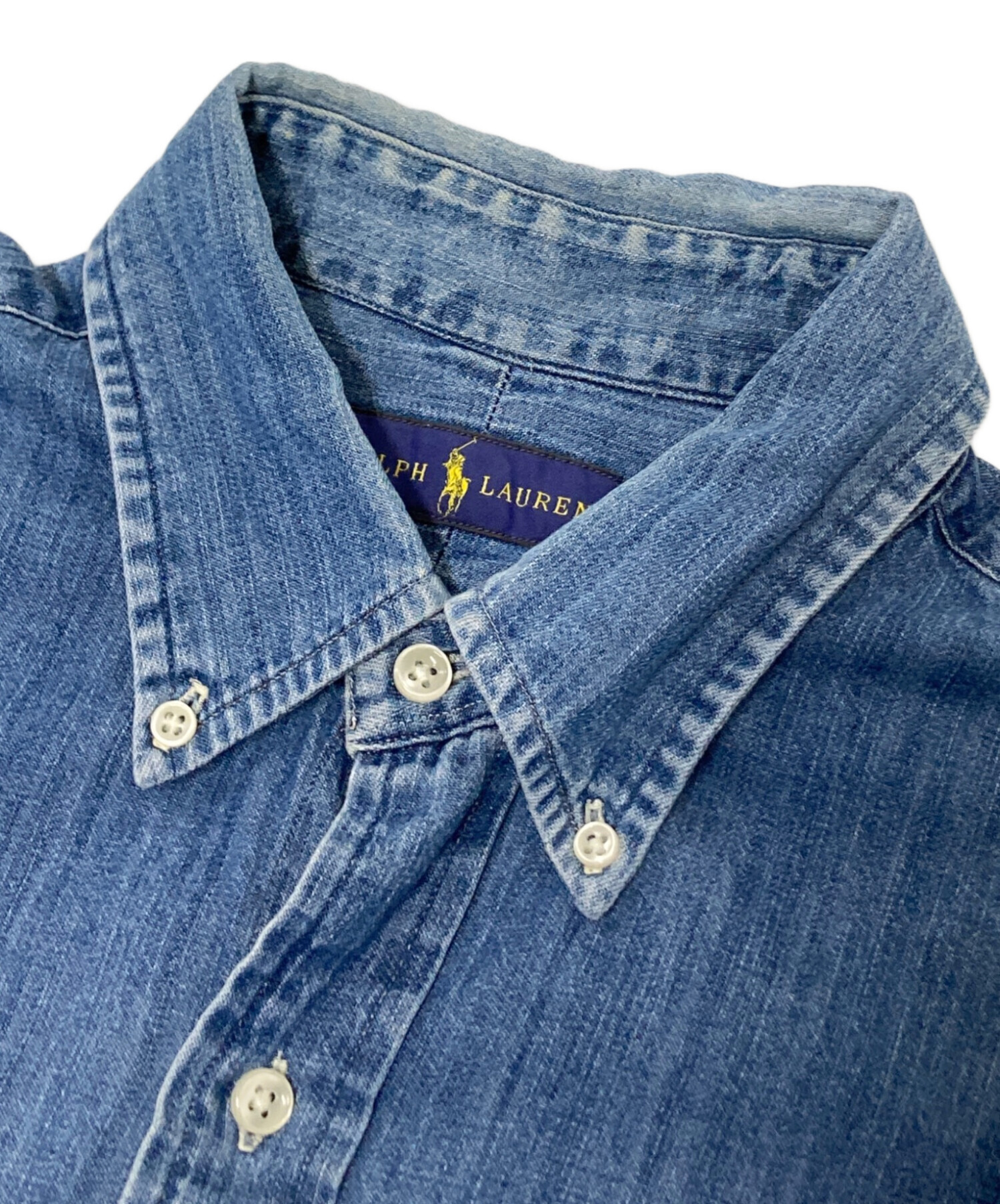 中古・古着通販】RALPH LAUREN (ラルフローレン) デニムシャツ
