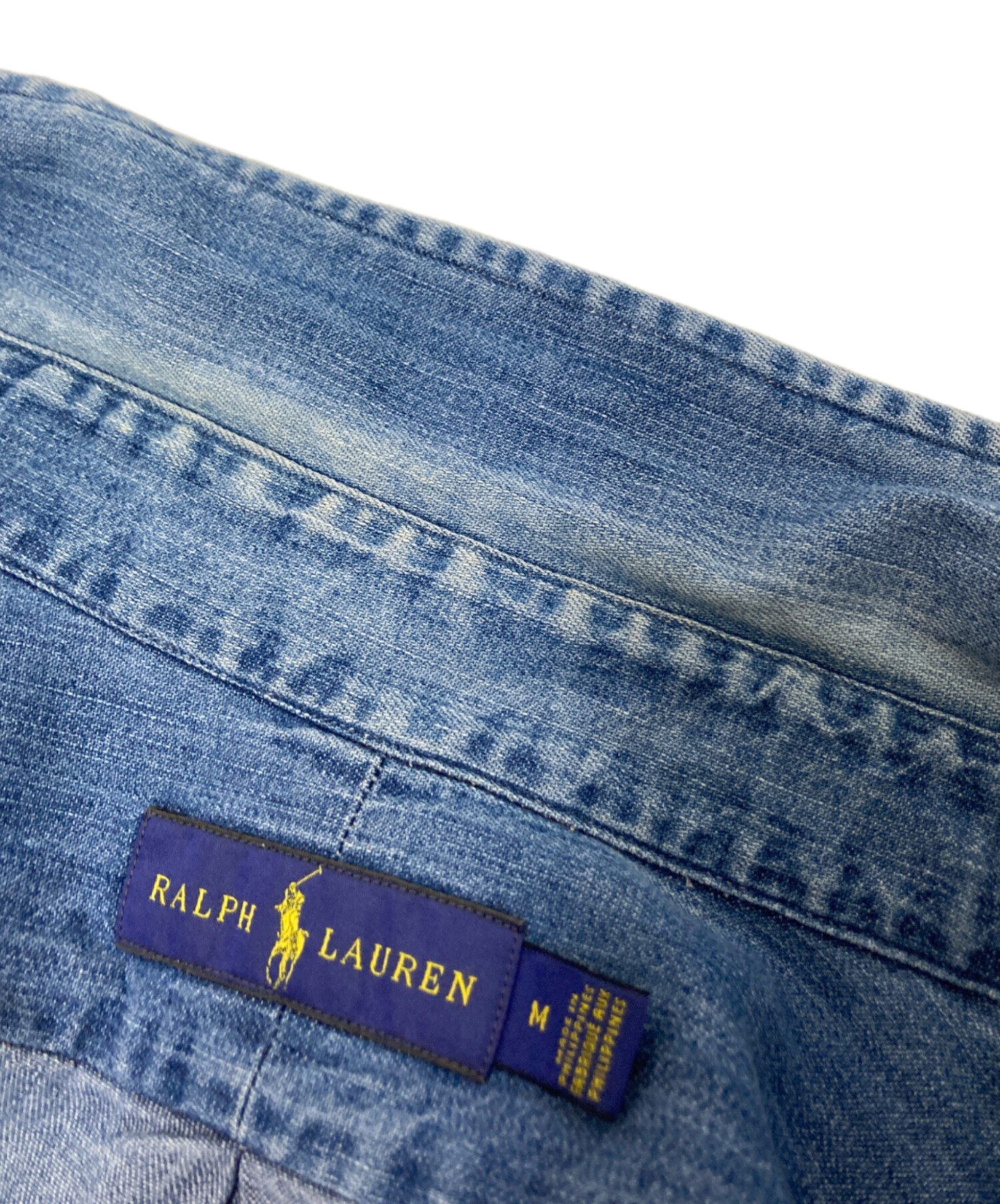 中古・古着通販】RALPH LAUREN (ラルフローレン) デニムシャツ