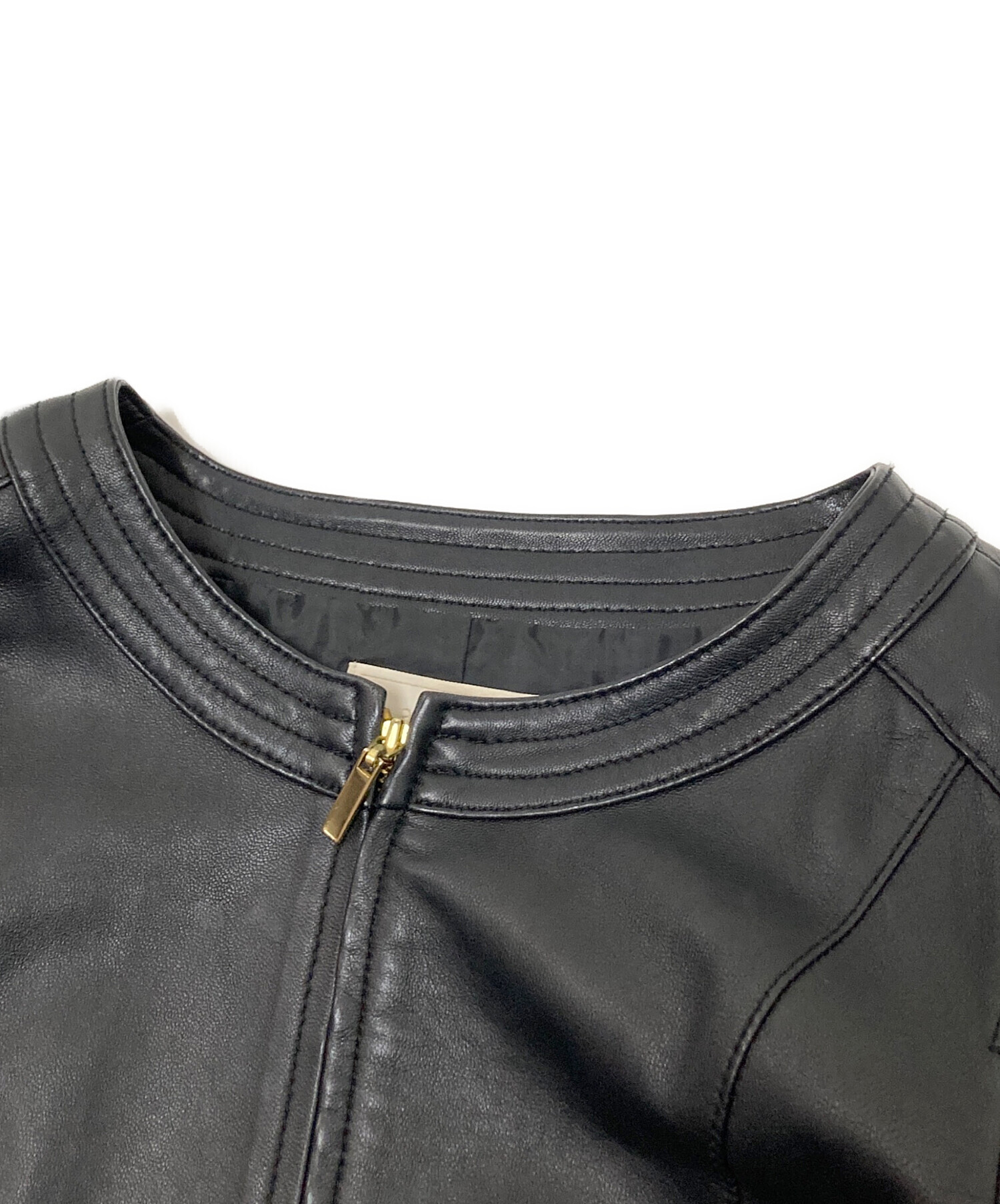 中古・古着通販】any Sis (エニィスィス) レザージャケット 中古・古着通販】any Sis (エニィスィス) レザージャケット