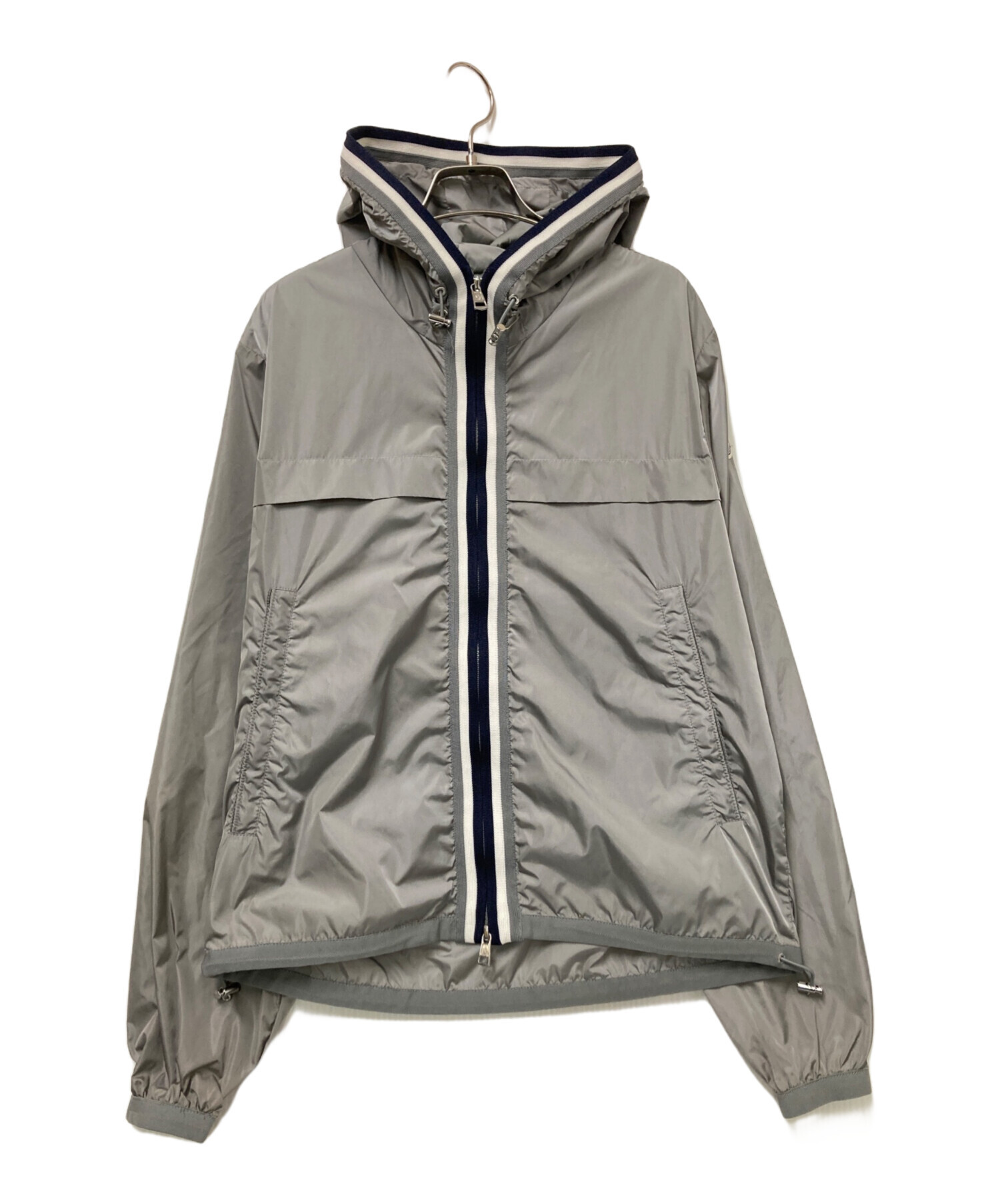 モンクレール　グレー　ナイロン　中古 中古・古着通販】MONCLER (モンクレール) ANTON グレー サイズ:下記
