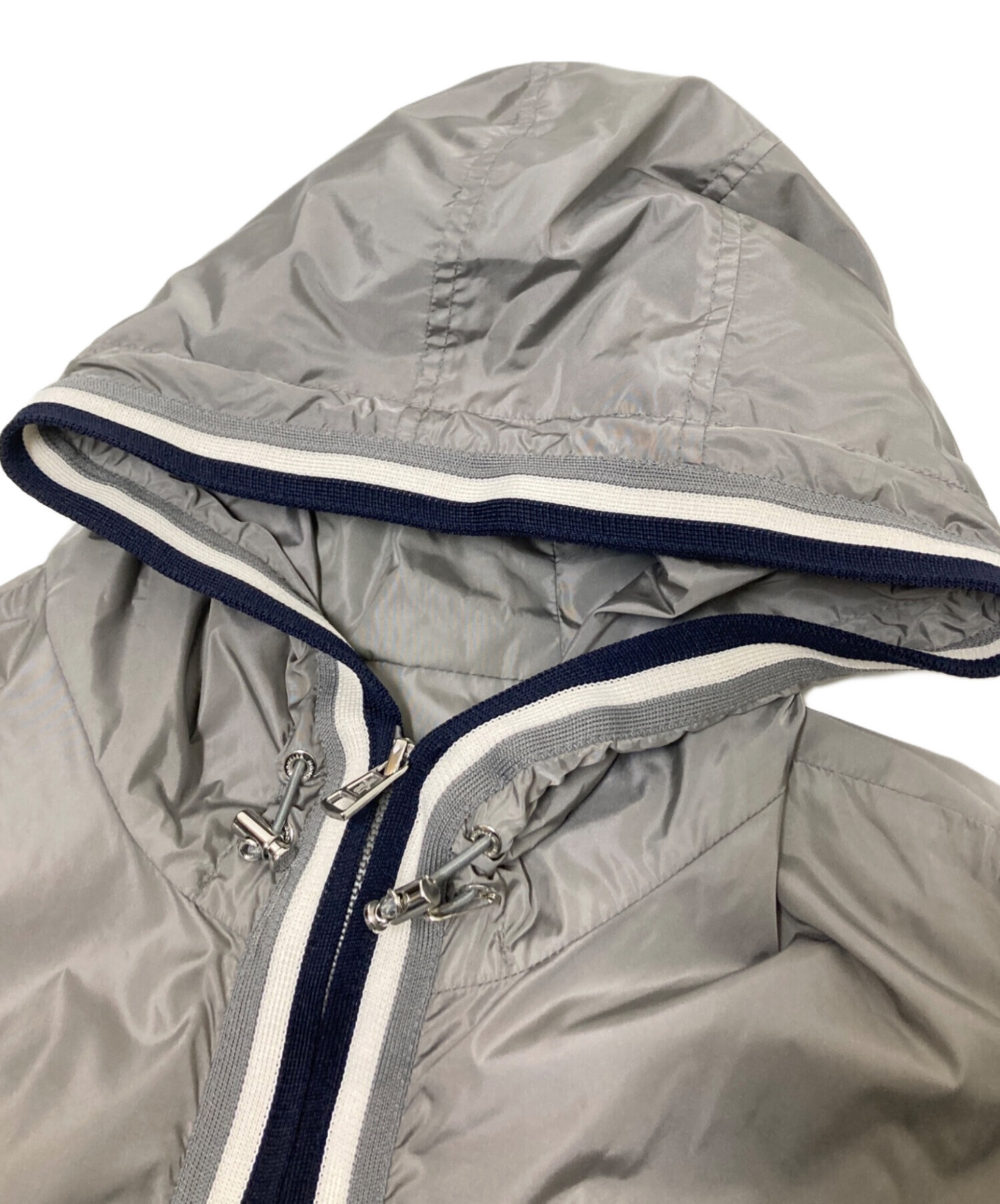 モンクレール　グレー　ナイロン　中古 中古・古着通販】MONCLER (モンクレール) ANTON グレー サイズ:下記