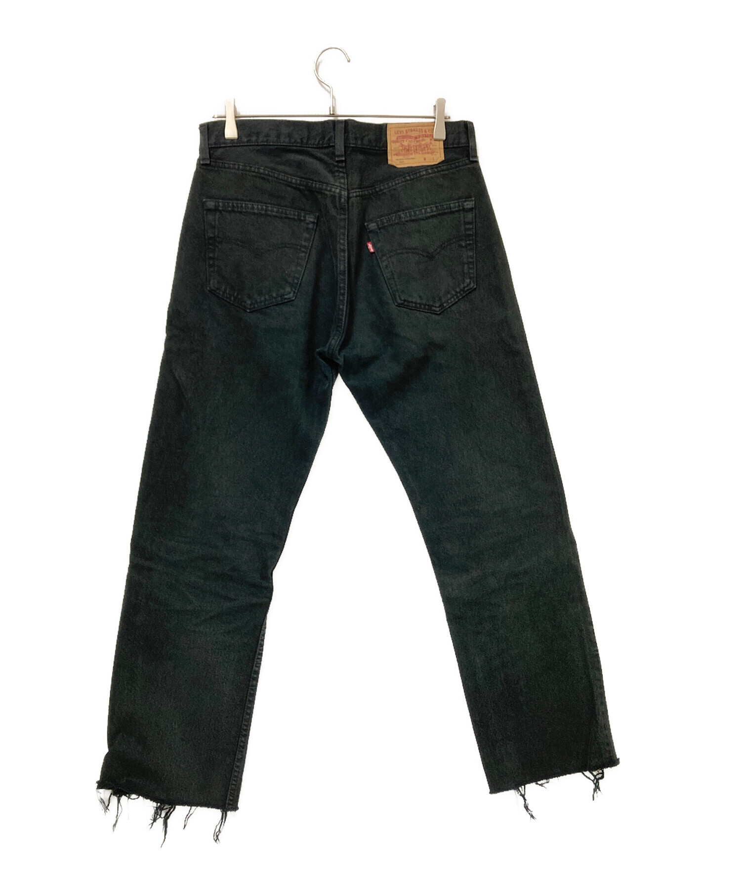 中古・古着通販】LEVI'S (リーバイス) 501ブラックデニムパンツ