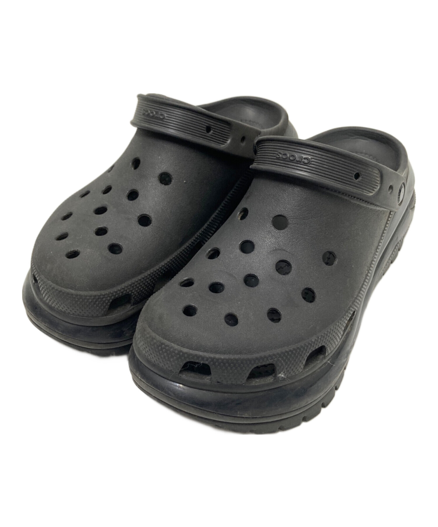 中古・古着通販】crocs (クロックス) ICONIC COMFORT ブラック サイズ 