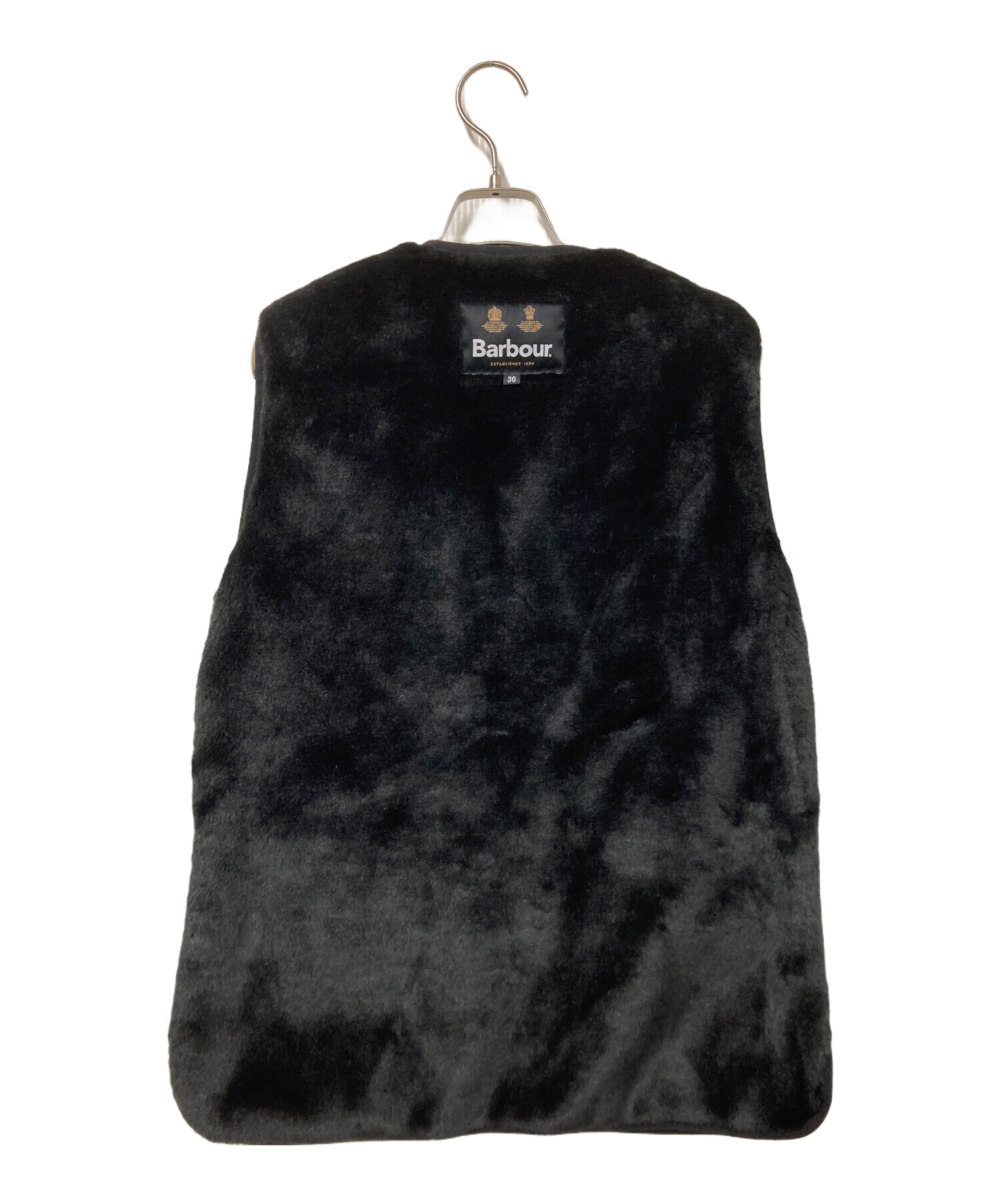 中古・古着通販】Barbour (バブアー) SL FUR LINER ブラック サイズ 中古・古着通販】Barbour (バブアー) SL FUR LINER ブラック サイズ