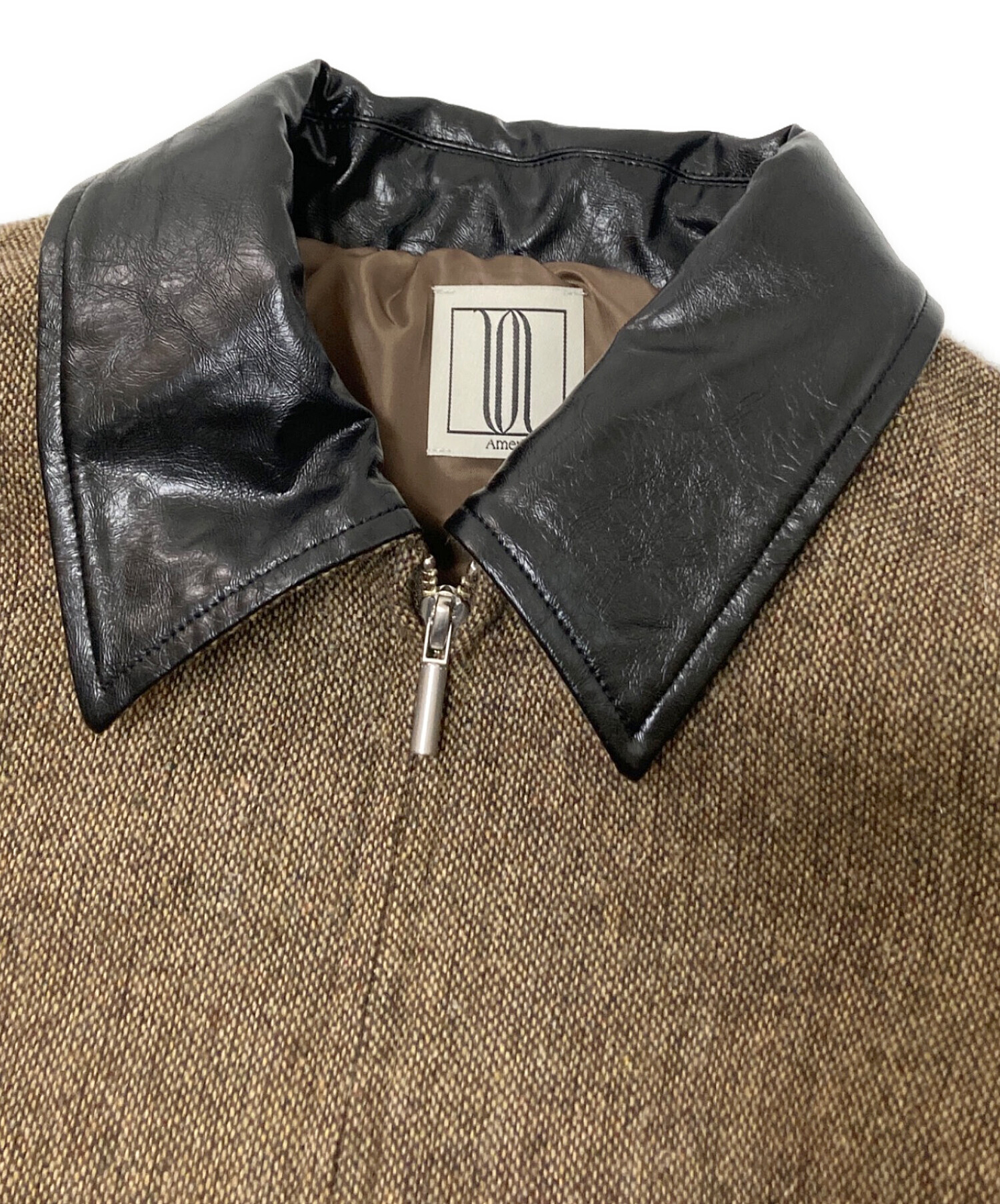 中古・古着通販】Ameri (アメリ) UND TWEED WORK DETAIL BLOUSON