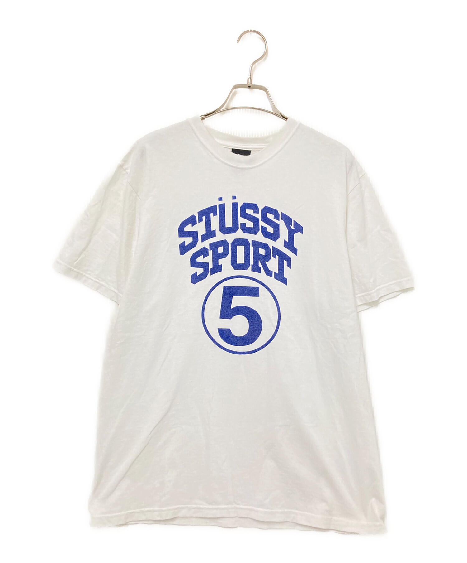 中古・古着通販】stussy (ステューシー) 5 SPORT TEE ホワイト 