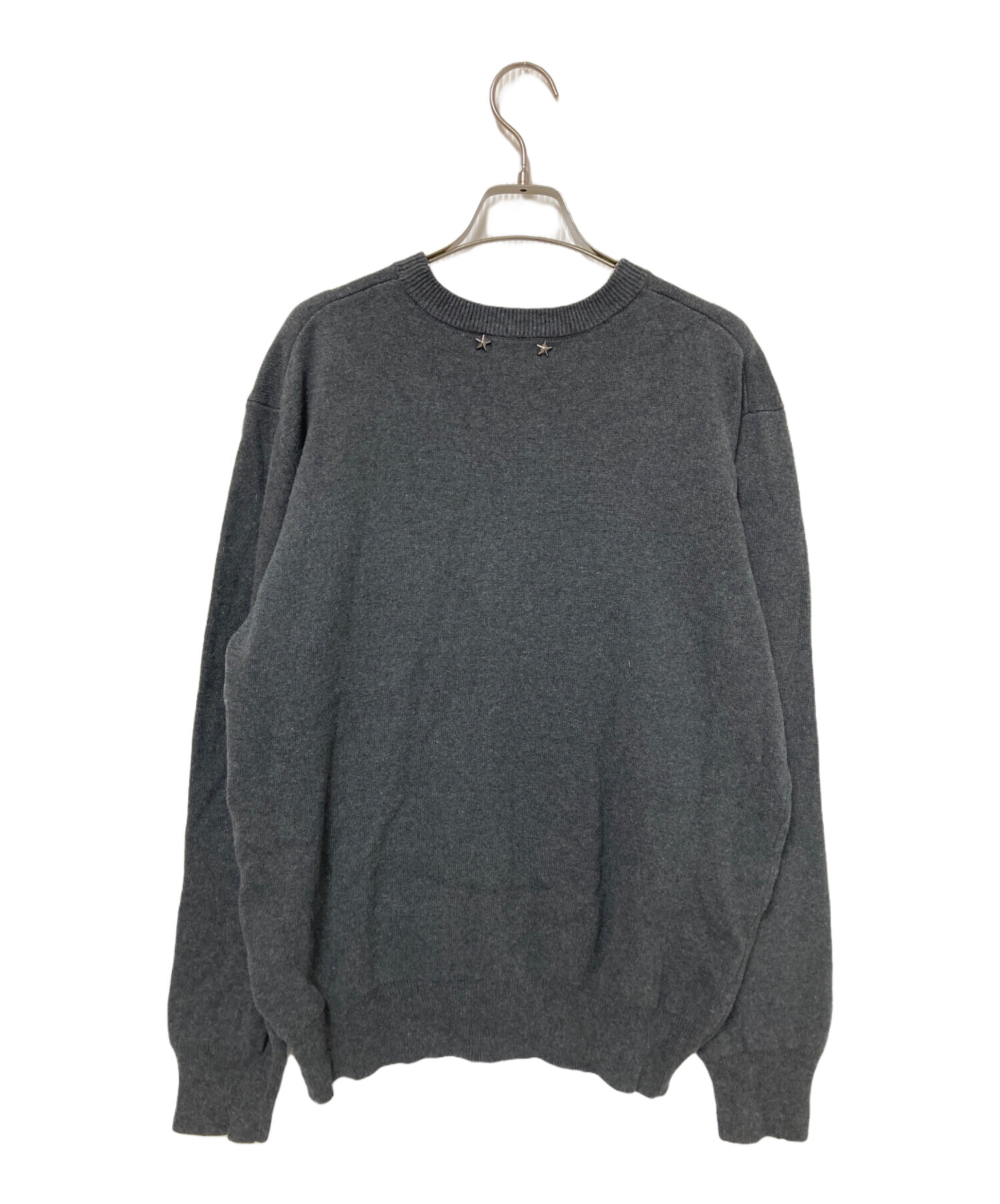 中古・古着通販】Bibiy. (ビビィ) B. CLUB KNIT グレー サイズ:M
