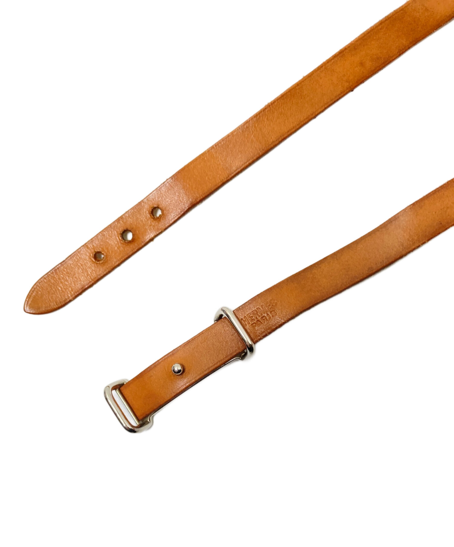 中古・古着通販】HERMES (エルメス) アピ3 ロングレザーブレスレット