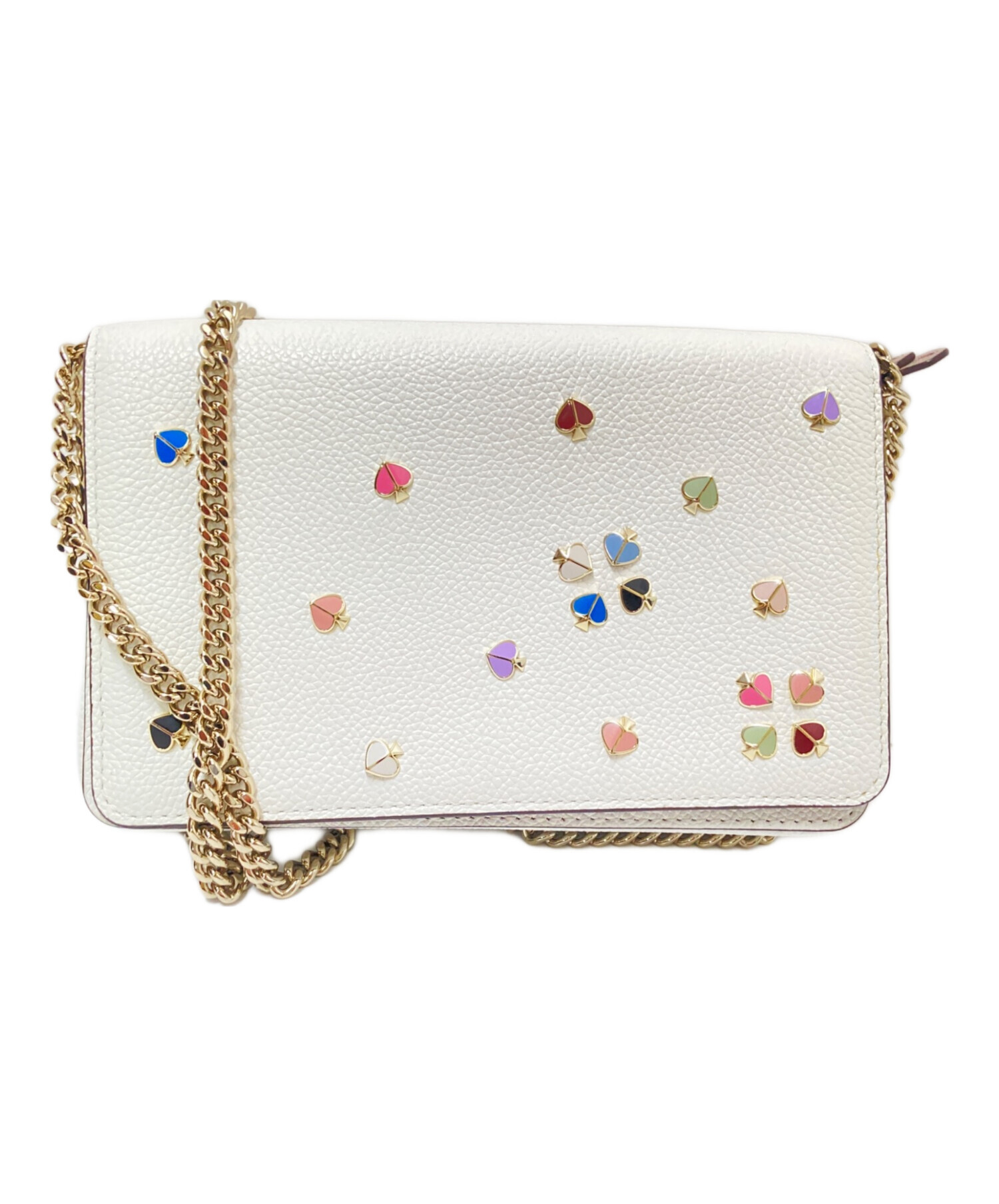 ケイトスペード チェーンウォレット 中古・古着通販】Kate Spade (ケイトスペード) マルゴー エナメル