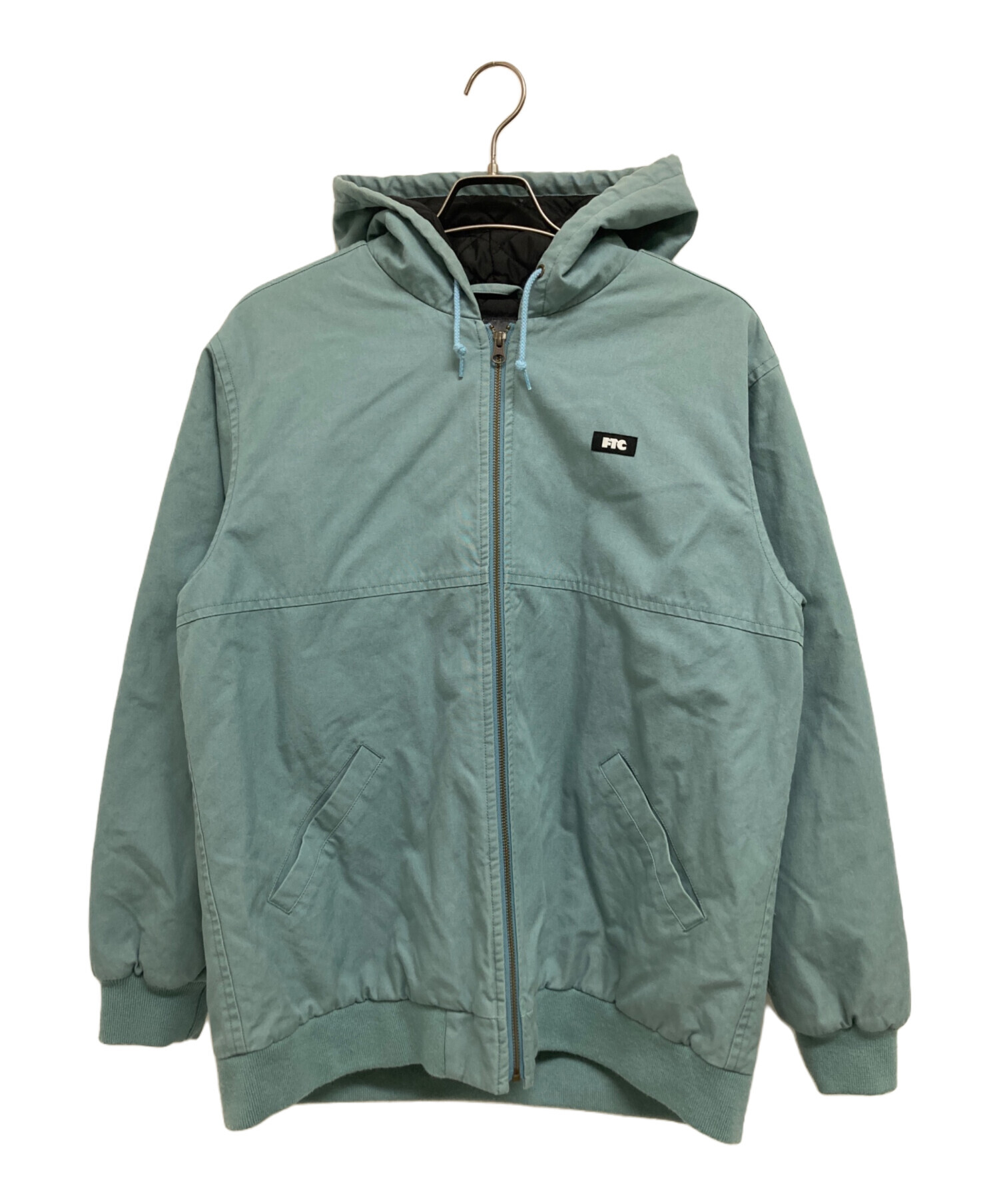 中古・古着通販】FTC (エフティーシー) WASHED CANVAS HOODED JACKET