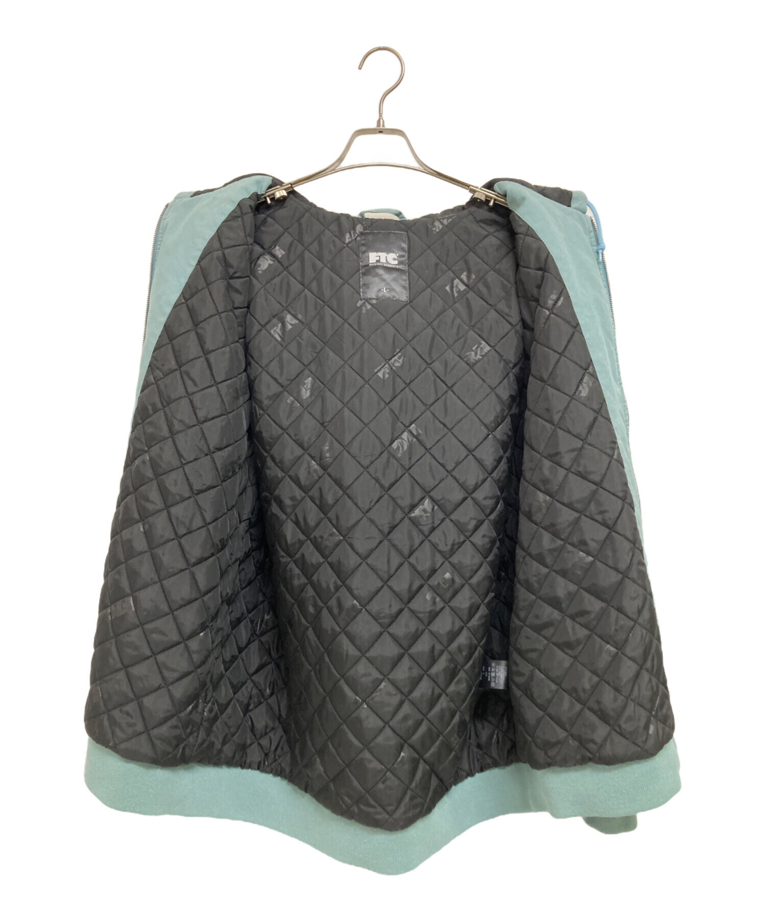 中古・古着通販】FTC (エフティーシー) WASHED CANVAS HOODED JACKET